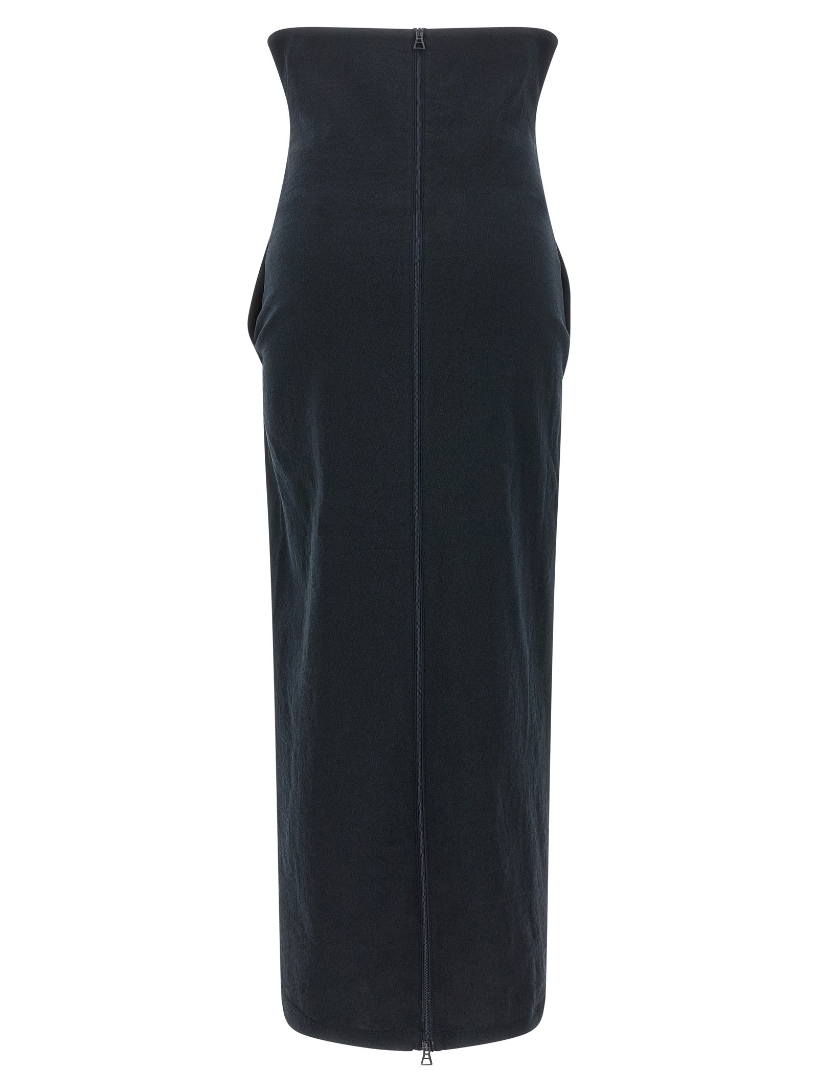Issey Miyake Women 'Allow' Long Skirt With Zip ISSEY MIYAKE