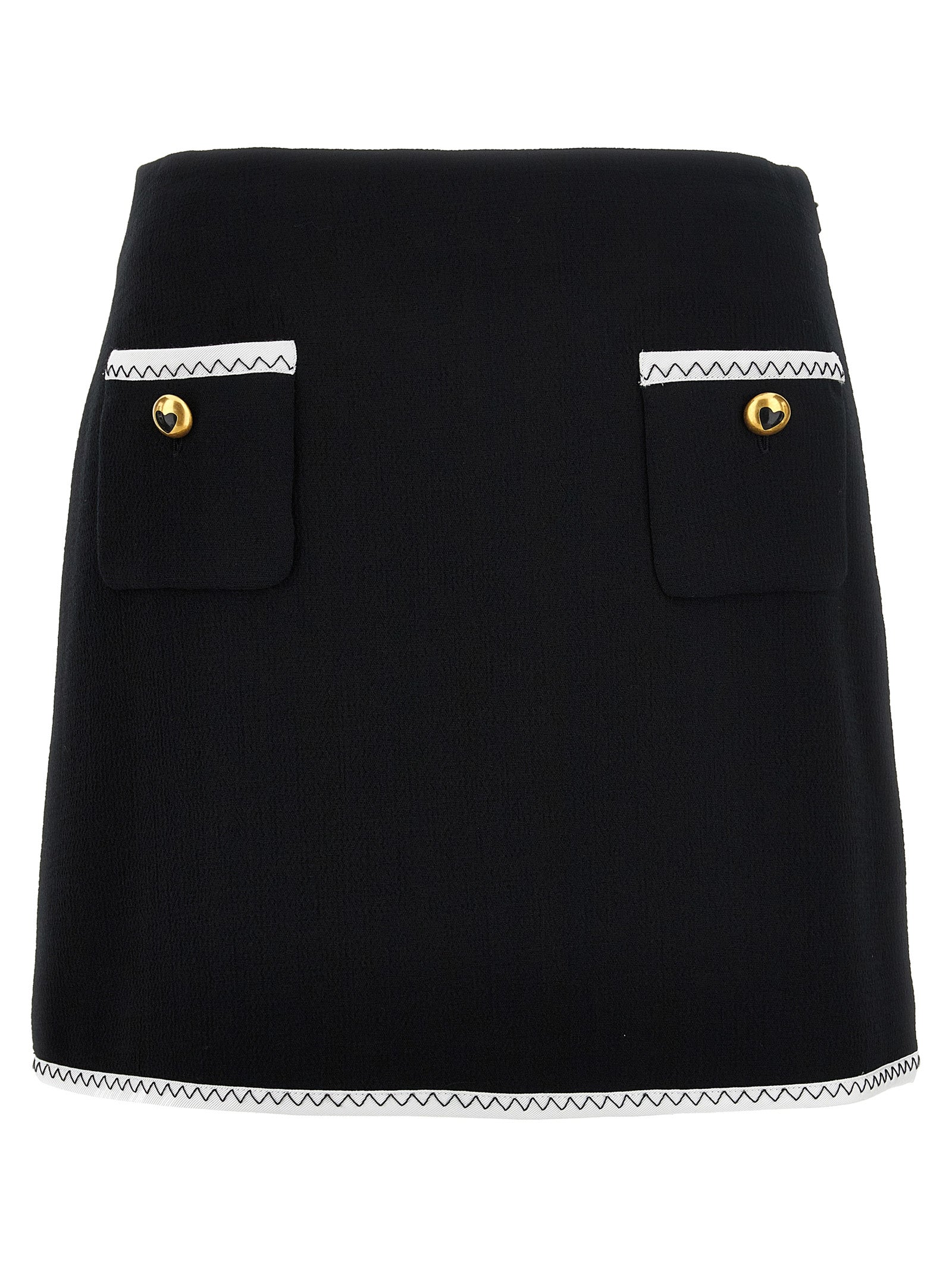 Moschino Women Heart Button Skirt MOSCHINO