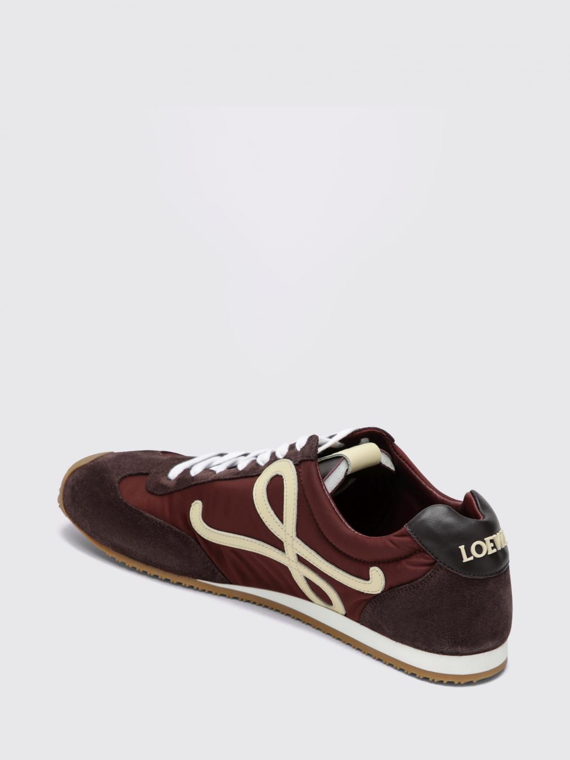 Loewe Men Ballet Runner 2.0 Nylon And Suede Trainers Loewe LOEWE