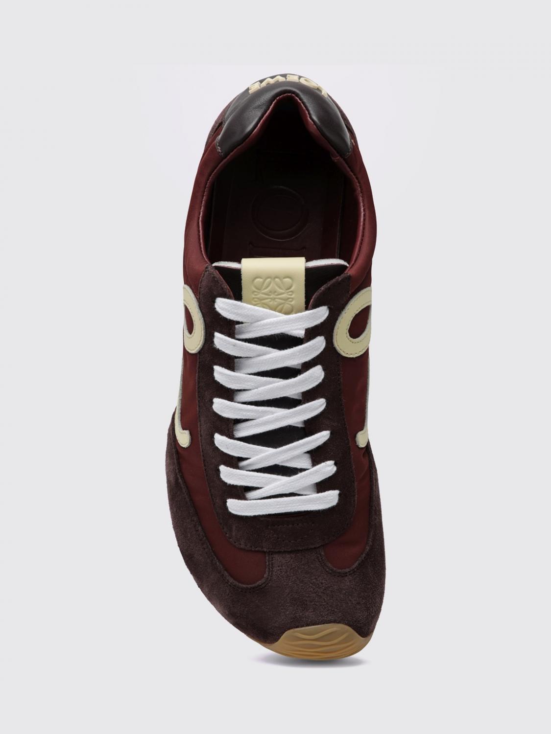 Loewe Men Ballet Runner 2.0 Nylon And Suede Trainers Loewe LOEWE