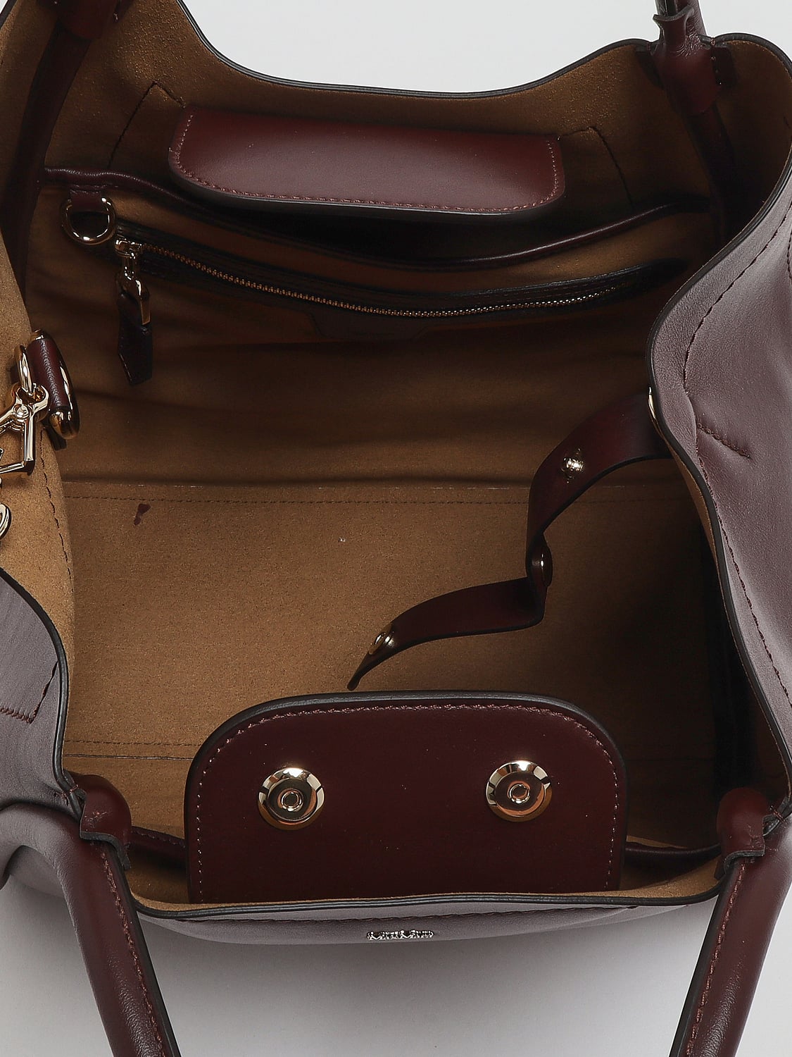 Max Mara Women Marins Smooth Leather Handbag Max Mara With Double Handle MAX MARA