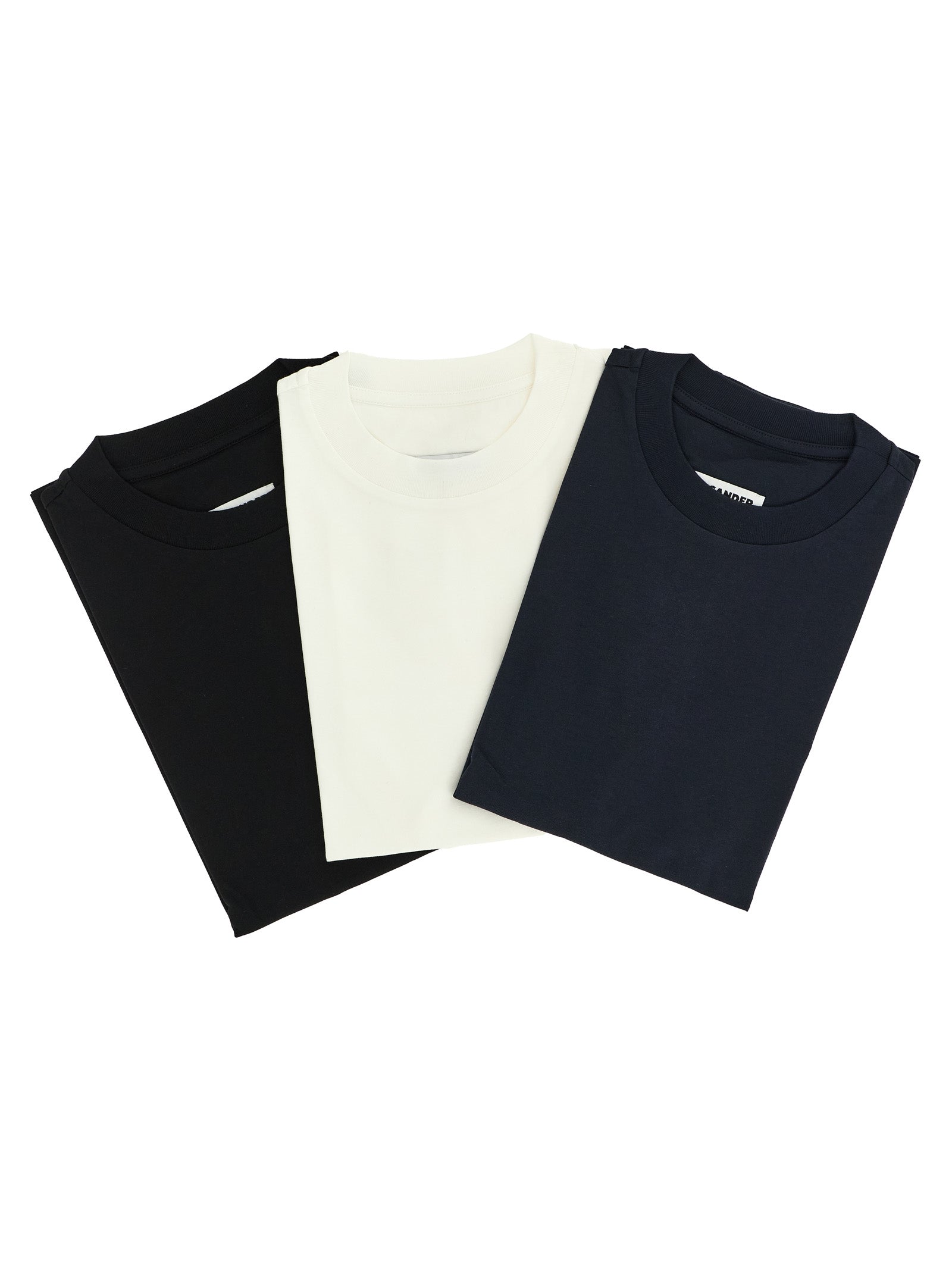 Jil Sander Women 3-Pack Logo Embroidery T-Shirt JIL SANDER