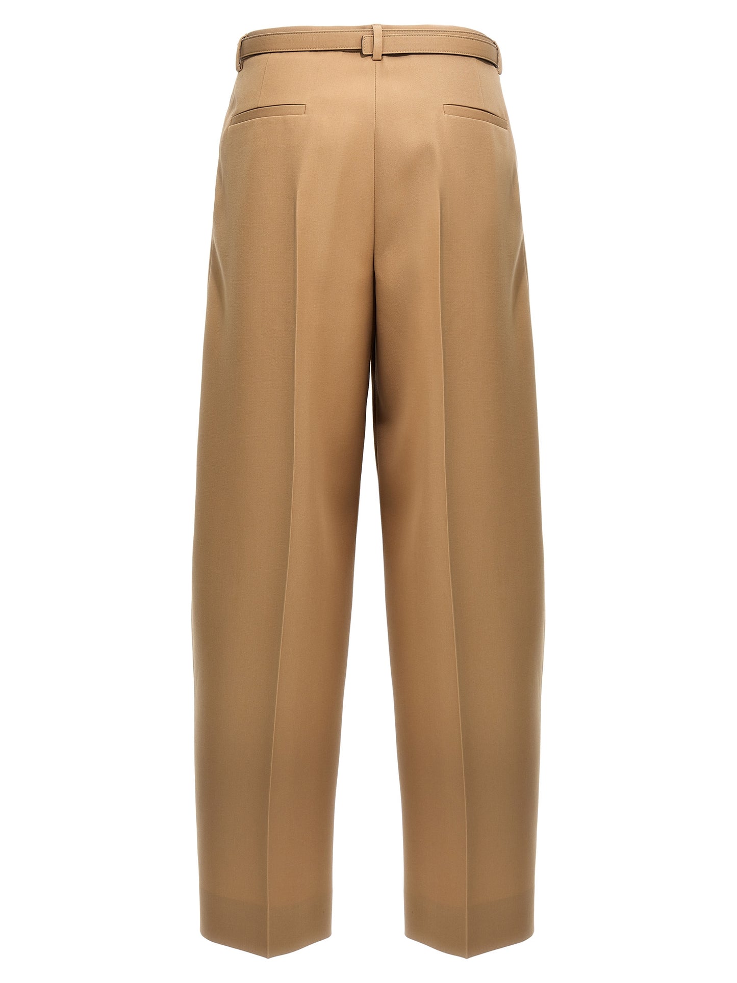Jil Sander Women Gabardine Belt Pants JIL SANDER