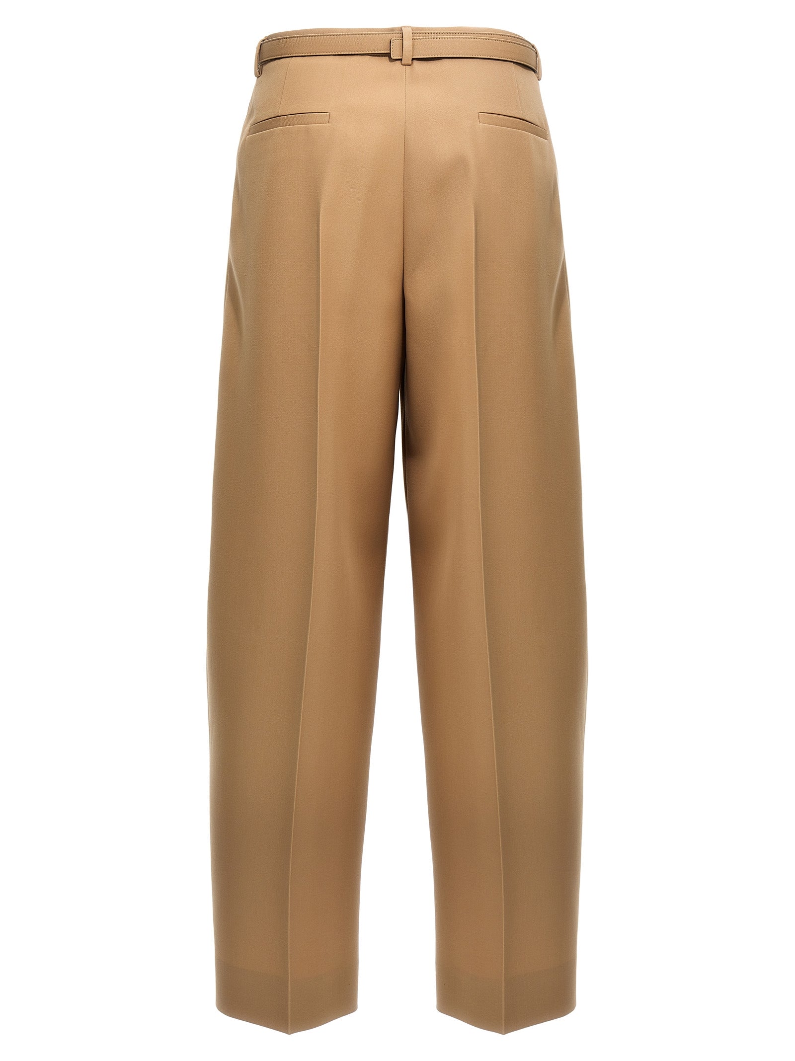 Jil Sander Women Gabardine Belt Pants JIL SANDER