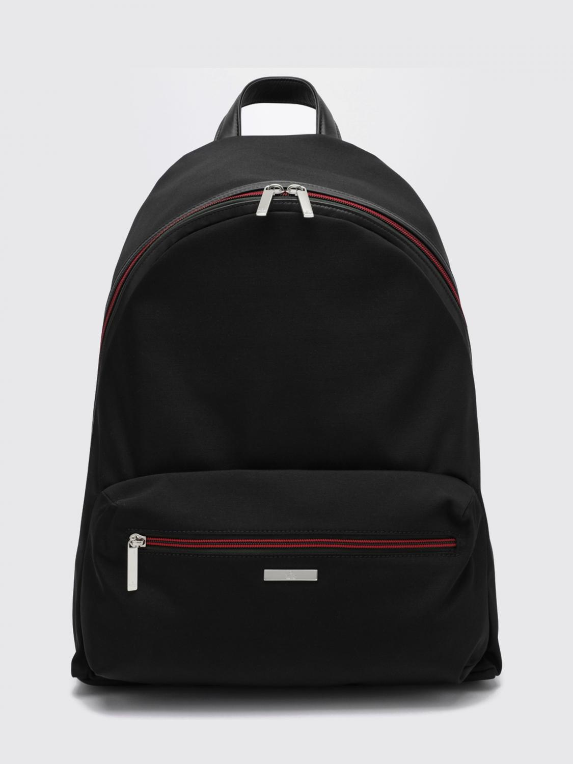 Gucci Men Essence Nylon Backpack Gucci With External Pocket And Adjustable Straps GUCCI