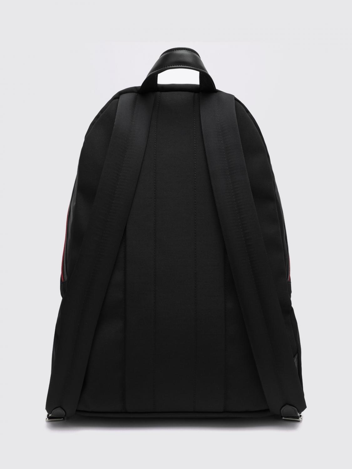 Gucci Men Essence Nylon Backpack Gucci With External Pocket And Adjustable Straps GUCCI