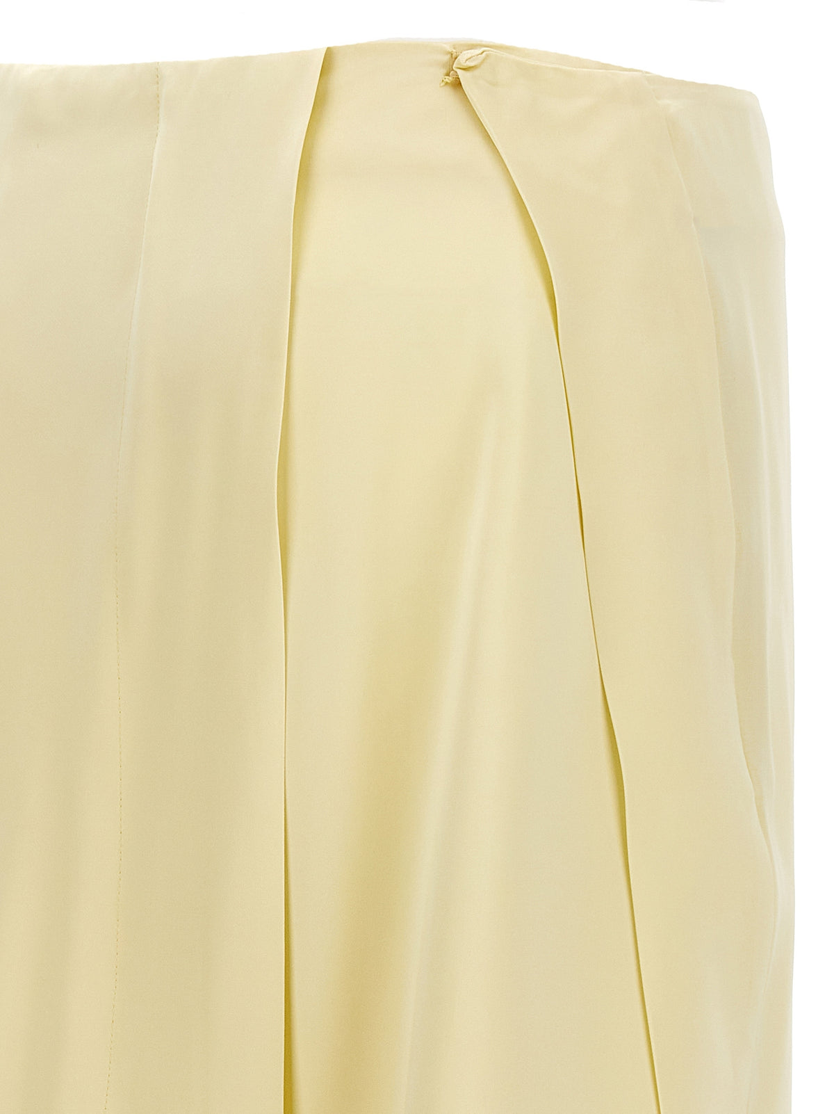 Jil Sander Women Satin Skirt With Side Slit JIL SANDER
