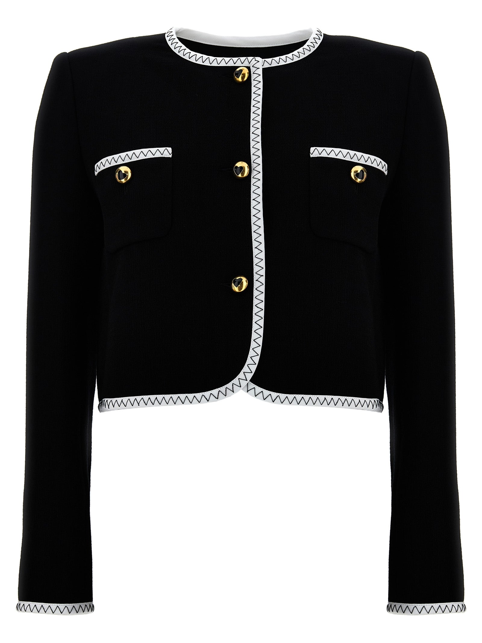 Moschino Women Crepe Short Jacket MOSCHINO