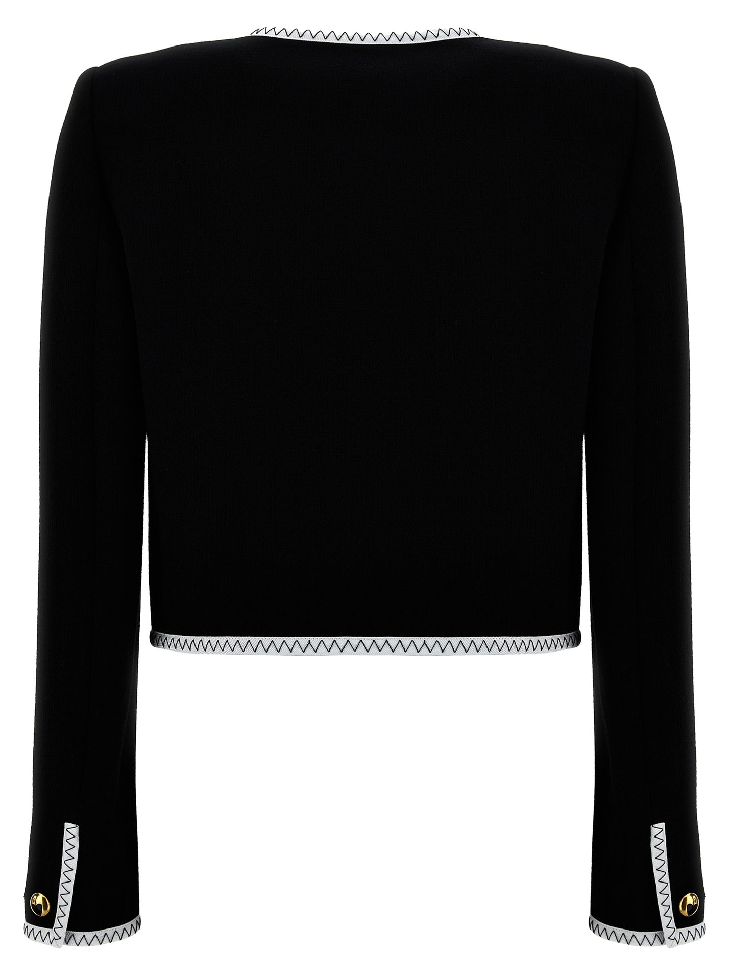 Moschino Women Crepe Short Jacket MOSCHINO