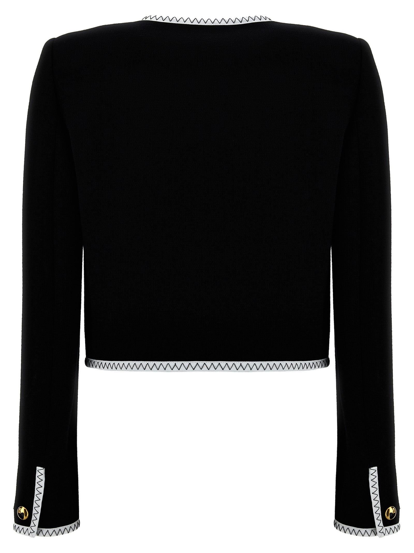 Moschino Women Crepe Short Jacket MOSCHINO