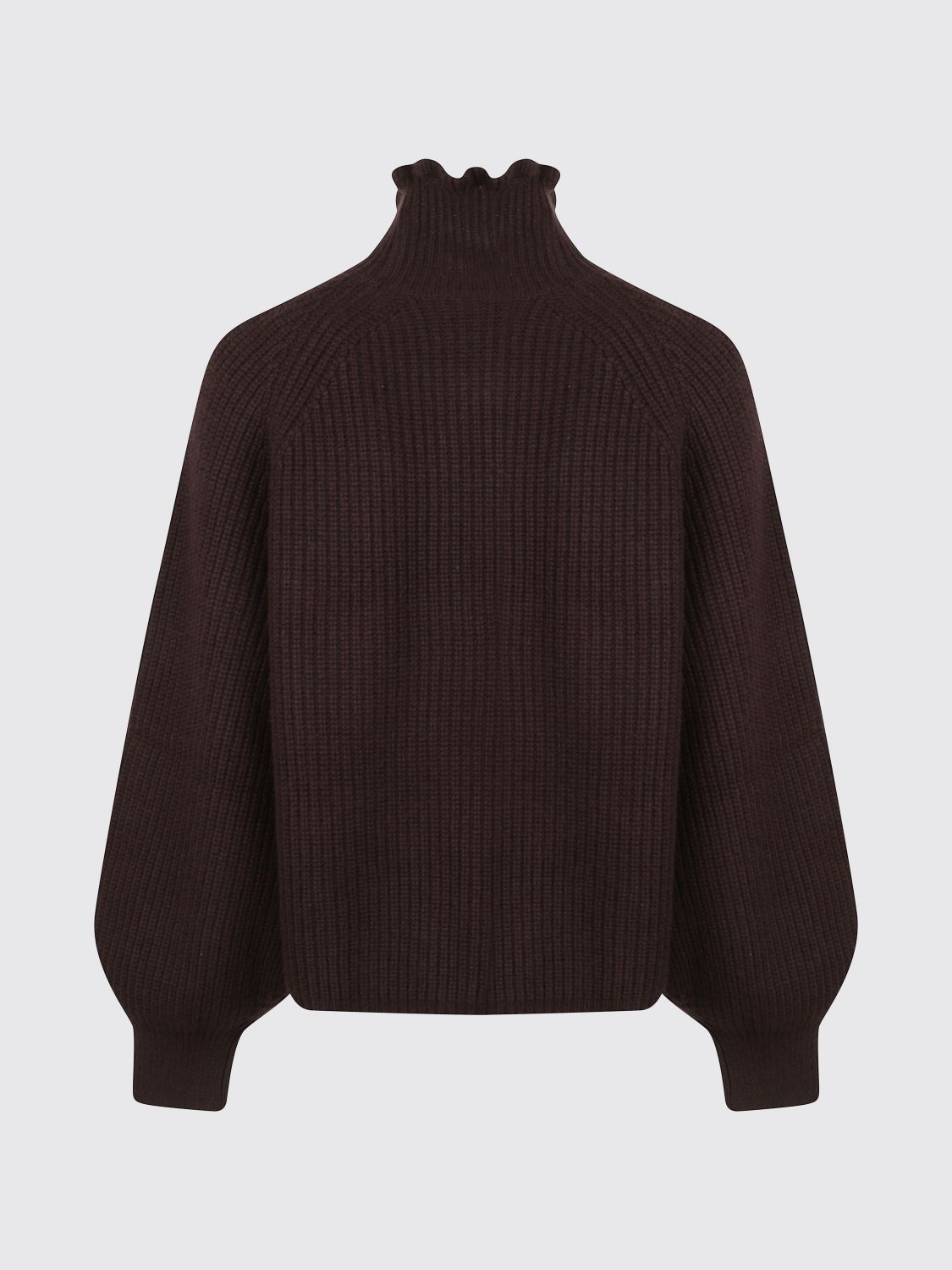 Max Mara Women Max Mara Wool And Cashmere Turtleneck Jumper With Balloon Sleeves MAX MARA
