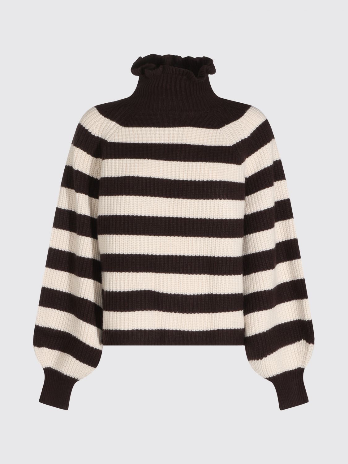 Max Mara Women Max Mara Wool And Cashmere Turtleneck Jumper With Balloon Sleeves MAX MARA