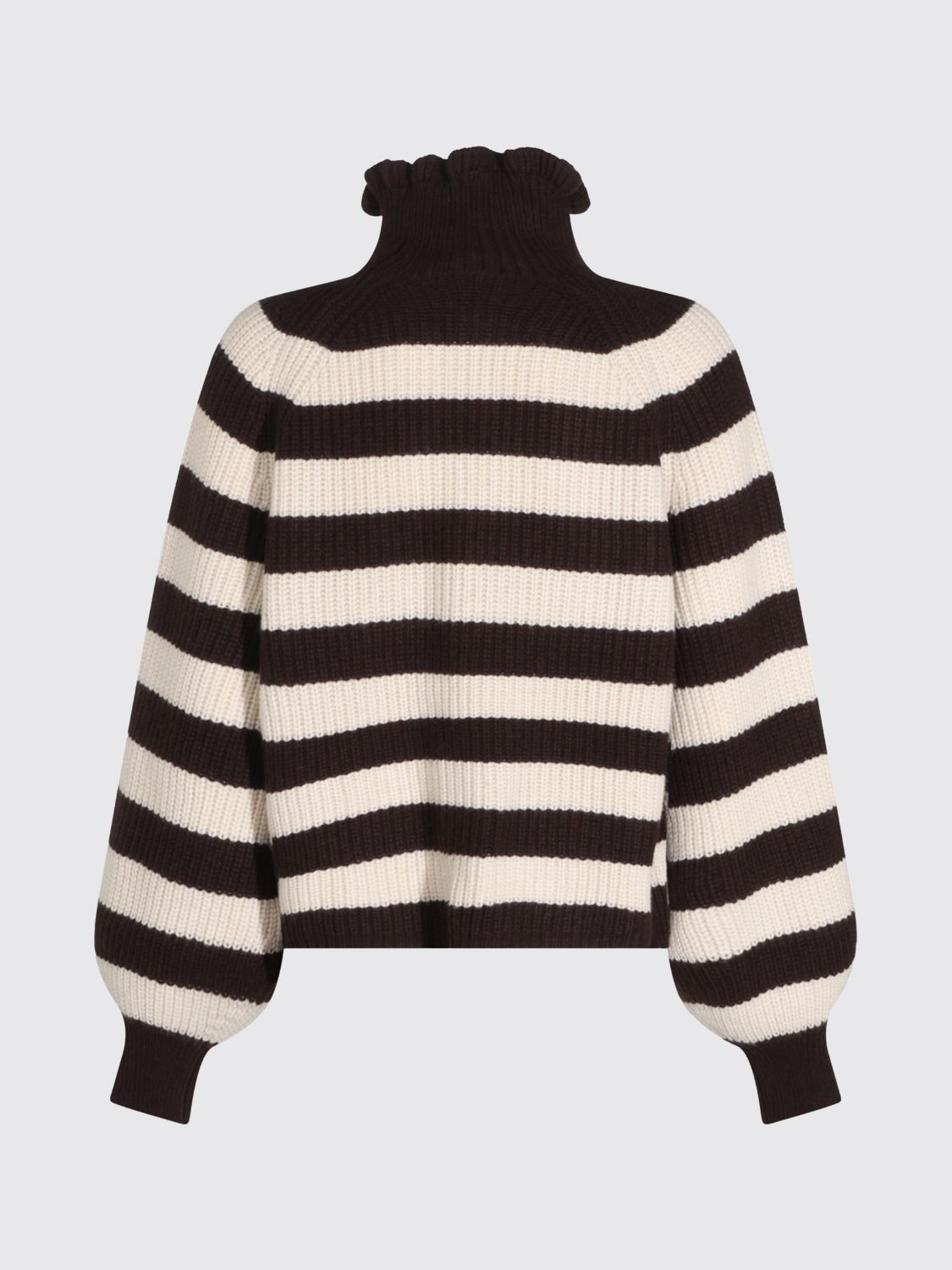 Max Mara Women Max Mara Wool And Cashmere Turtleneck Jumper With Balloon Sleeves MAX MARA