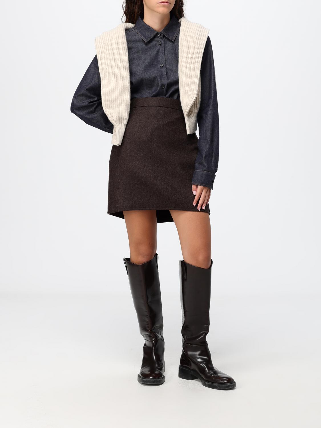 Max Mara Women Max Mara Wool And Cashmere Turtleneck Jumper With Balloon Sleeves MAX MARA