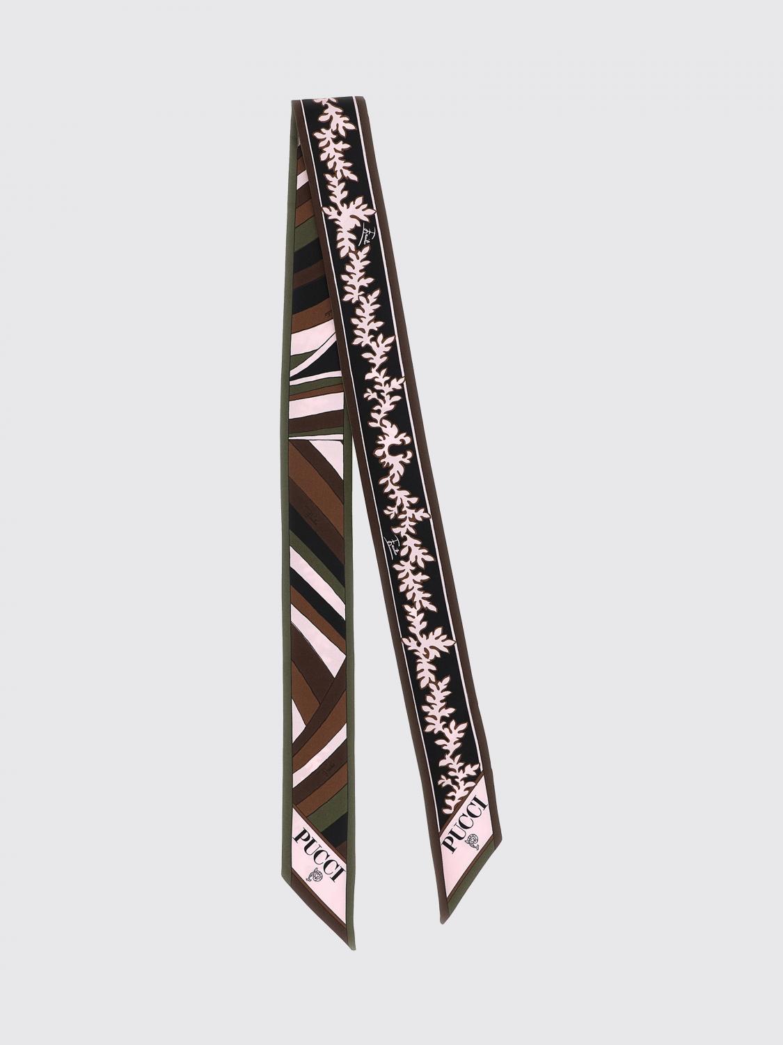 Pucci Women Rectangular Pop Abstract Print Silk Bandeau Pucci PUCCI