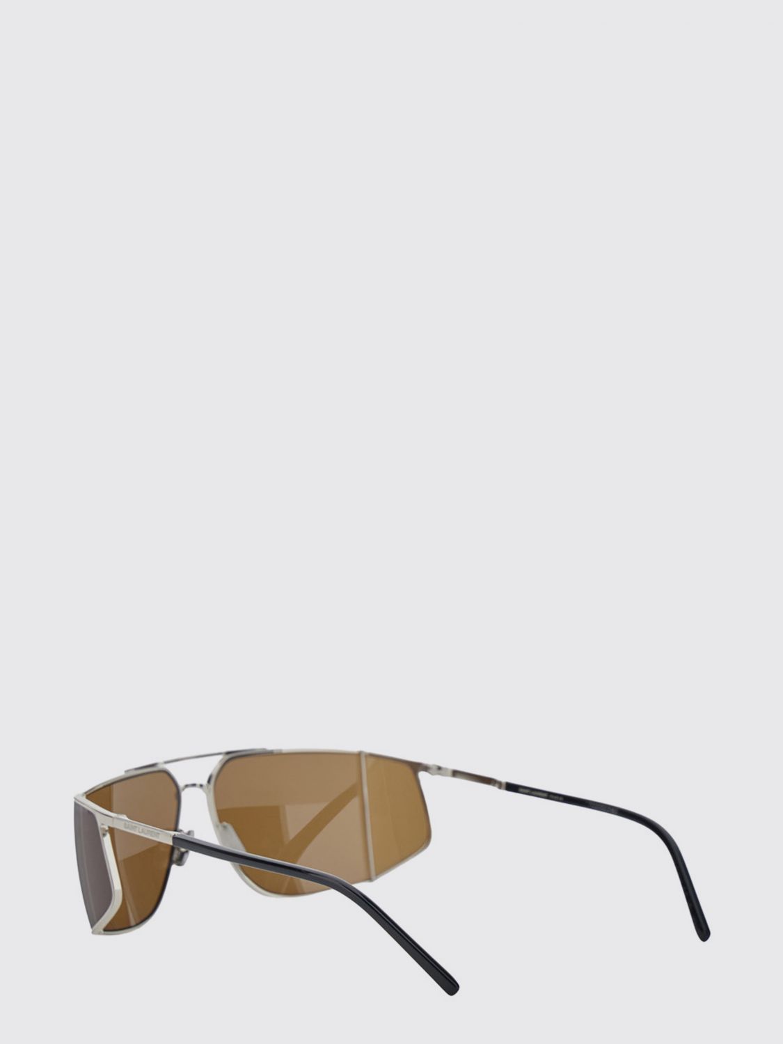 Saint Laurent Women Saint Laurent Metal Aviator Sunglasses With Double Bridge SAINT LAURENT