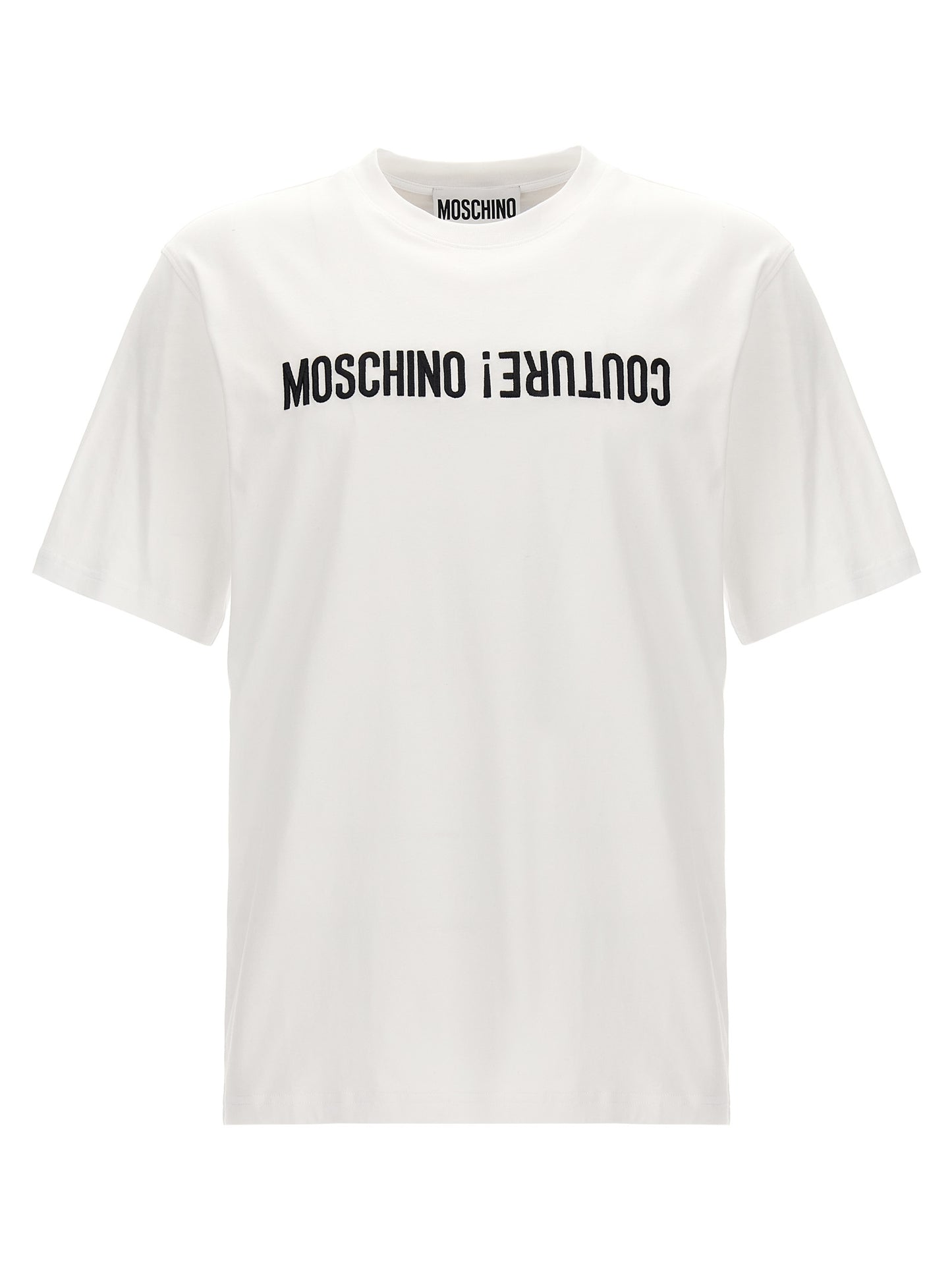 Moschino Men Logo Embroidery T-Shirt MOSCHINO