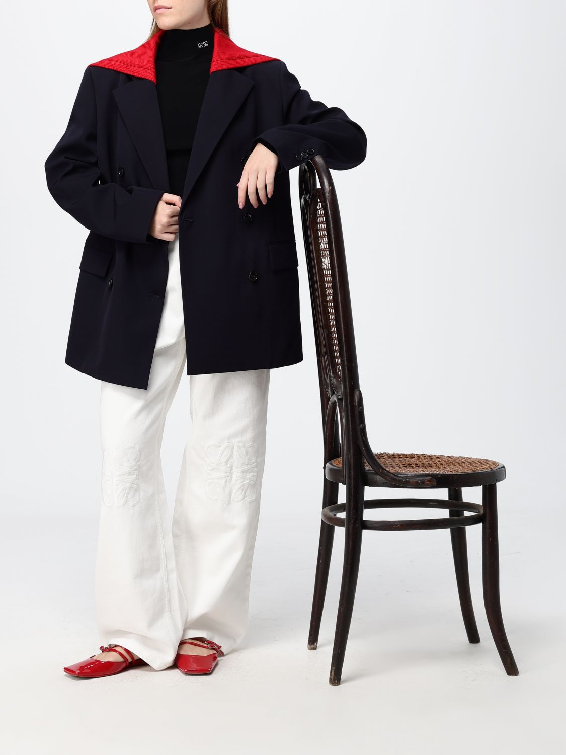 Loewe Women Coat Woman Loewe LOEWE
