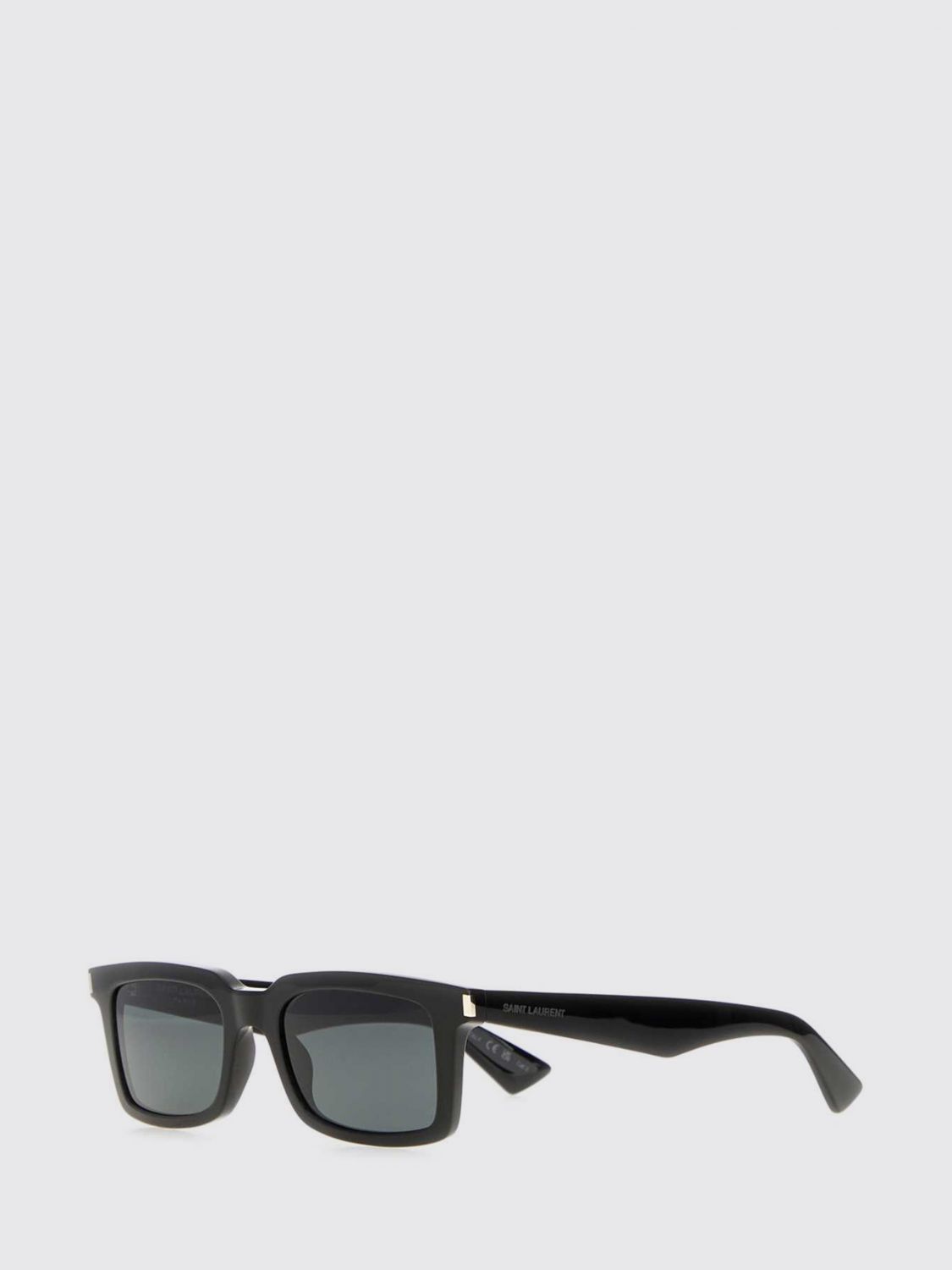 Saint Laurent Men Rectangular Acetate Sunglasses Saint Laurent With Colored Lenses SAINT LAURENT