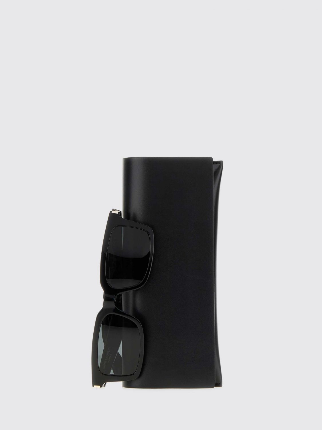 Saint Laurent Men Rectangular Acetate Sunglasses Saint Laurent With Colored Lenses SAINT LAURENT