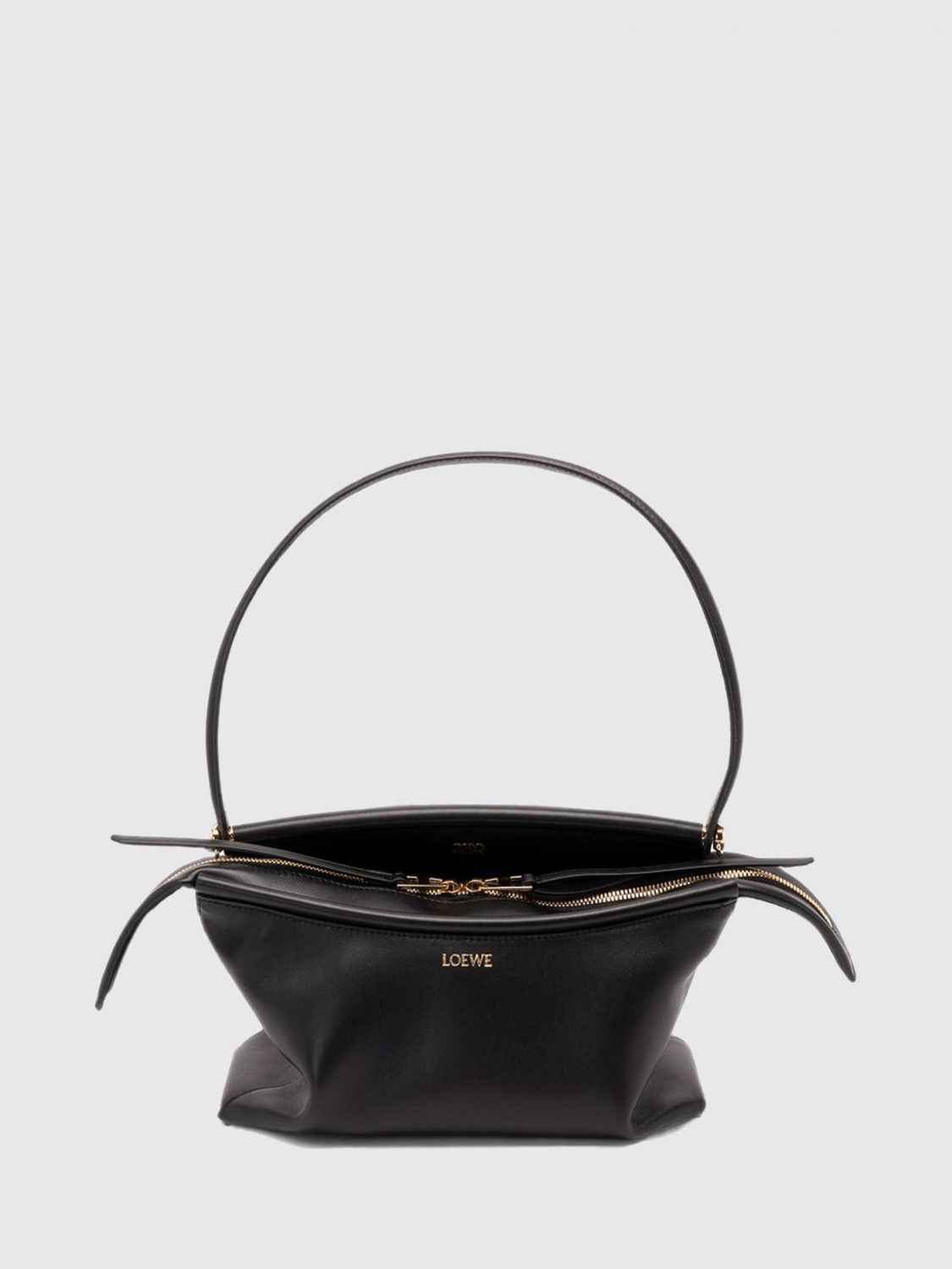 Loewe Women Whisker Smooth Calfskin Shoulder Bag With Flat Handle Loewe LOEWE