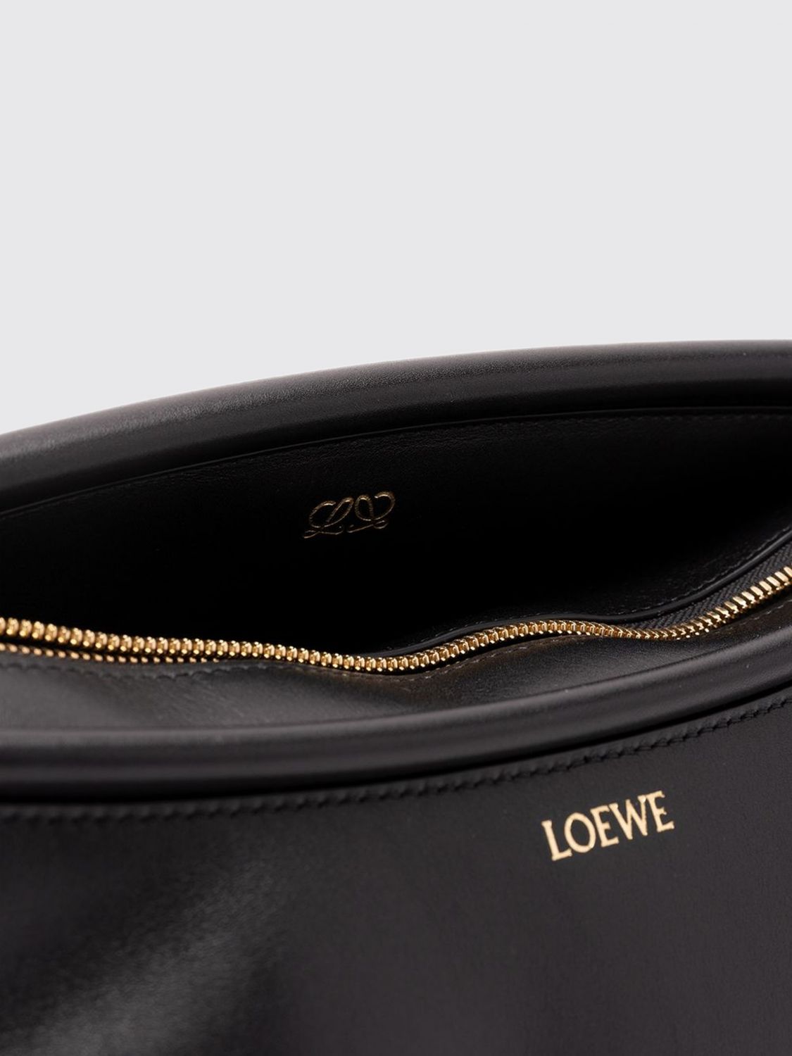 Loewe Women Whisker Smooth Calfskin Shoulder Bag With Flat Handle Loewe LOEWE
