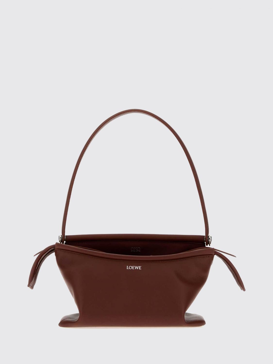 Loewe Women Whisker Smooth Calfskin Shoulder Bag With Flat Handle Loewe LOEWE