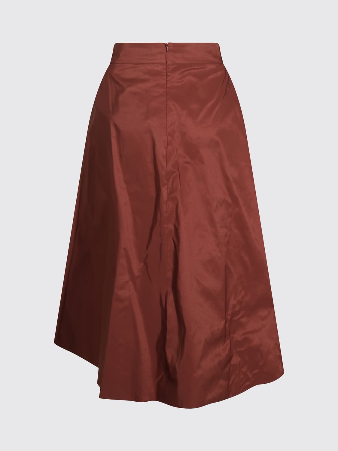 Max Mara Women High-Waisted Pleated Midi Skirt Max Mara In A Silk Blend MAX MARA
