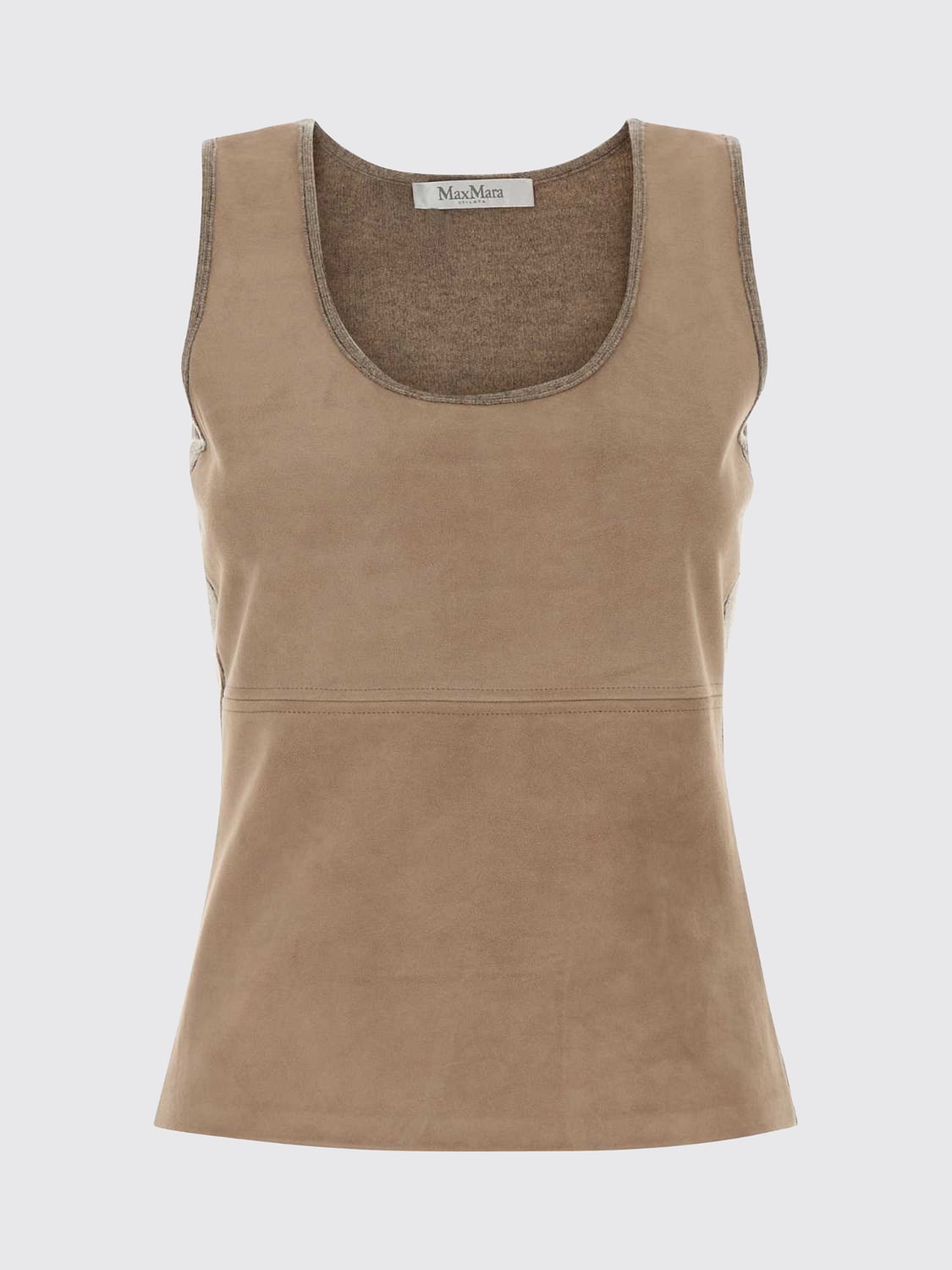 Max Mara Women Max Mara Off-The-Shoulder Virgin Wool And Cashmere Top MAX MARA