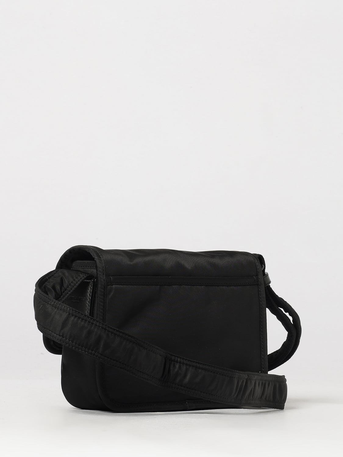 Saint Laurent Men Saint Laurent Niki Small Nylon Crossbody Bag With Ysl Monogram SAINT LAURENT