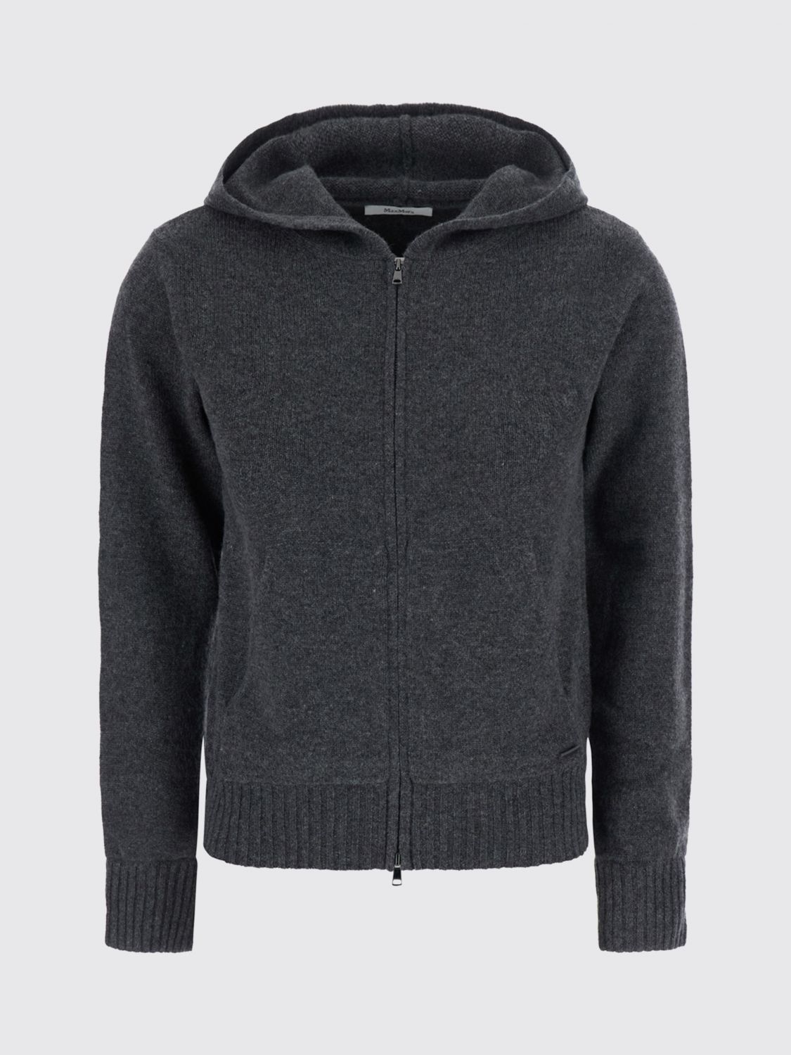 Max Mara Women Max Mara Pure Cashmere Zip-Up Hoodie MAX MARA