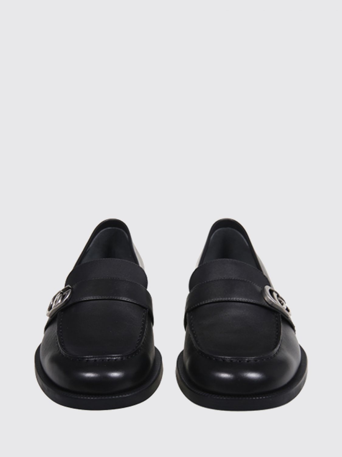 Gucci Men Calf Leather Loafers Gucci With Gg Monogram GUCCI
