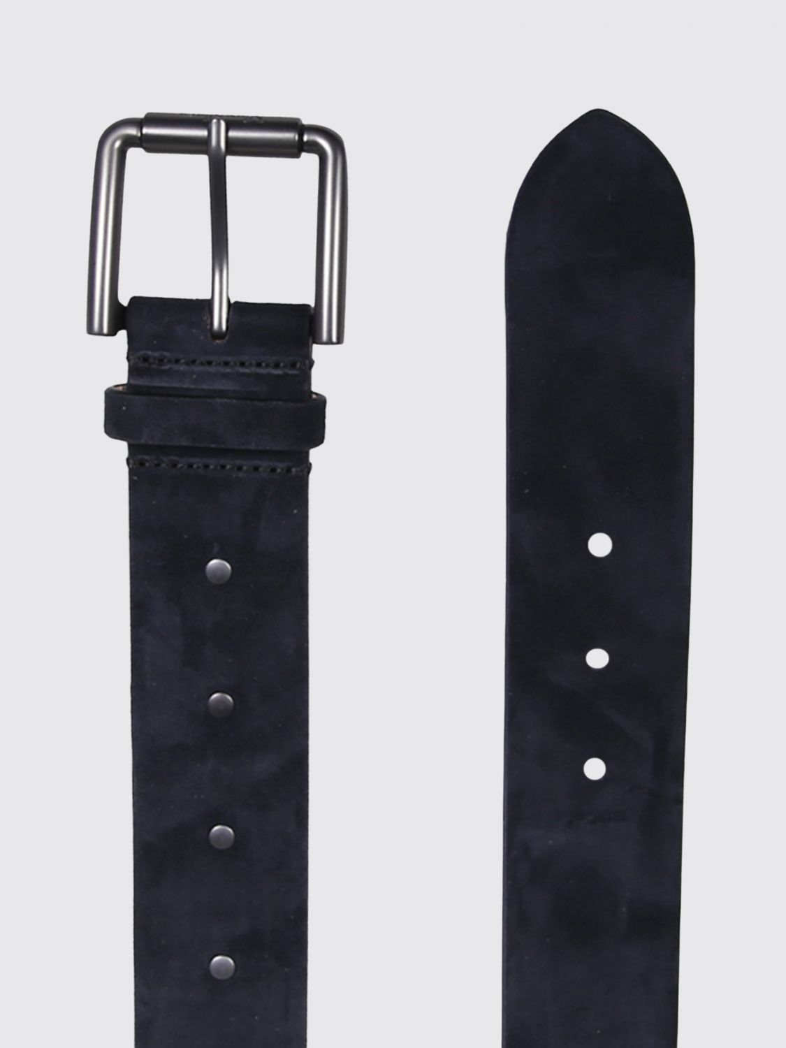 Max Mara Women Adjustable Max Mara Suede Leather Belt With Double Buckle MAX MARA