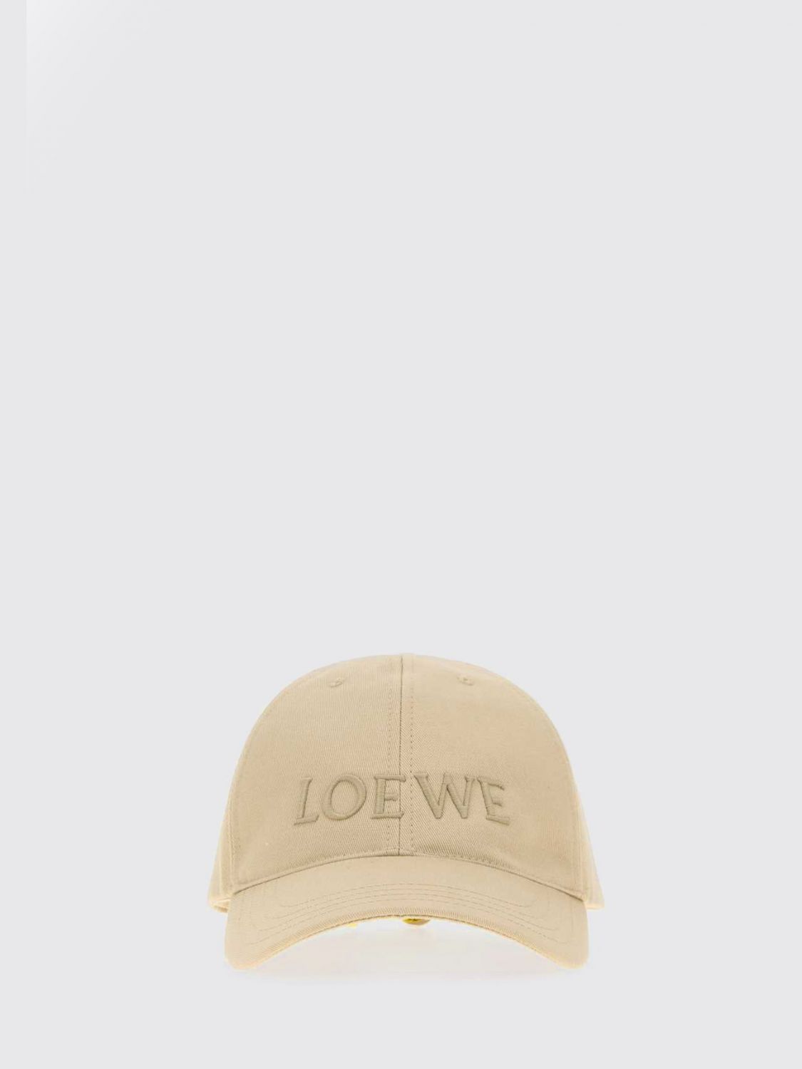 Loewe Women Loewe Two-Colour Cotton Twill Baseball Cap With Embroidered Logo LOEWE