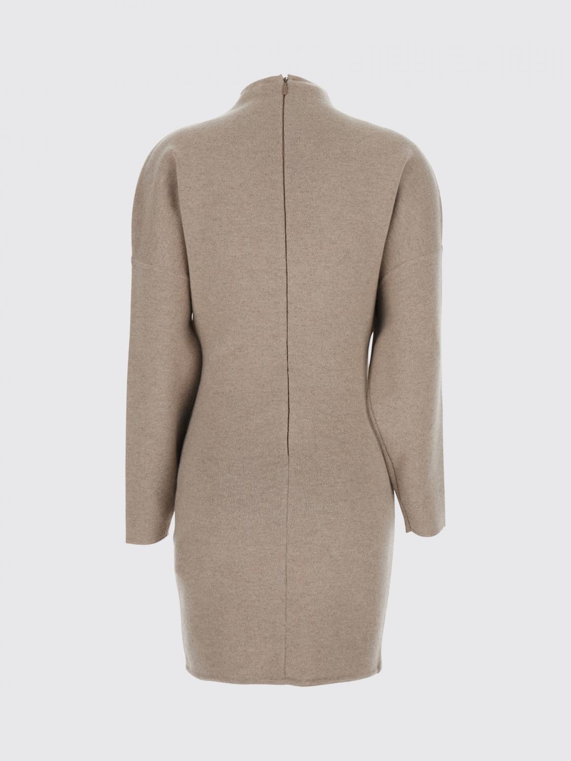 Max Mara Women Max Mara High-Neck Slim Fit Wool And Cashmere Knit Mini Dress MAX MARA