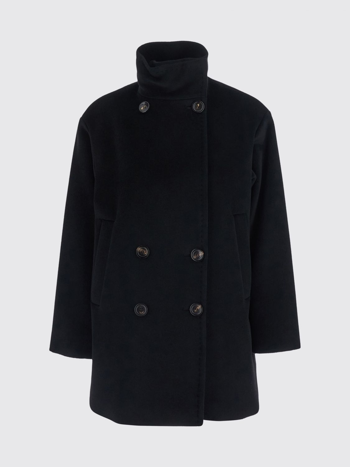 Max Mara Studio Women Coat Woman Max Mara Studio MAX MARA STUDIO