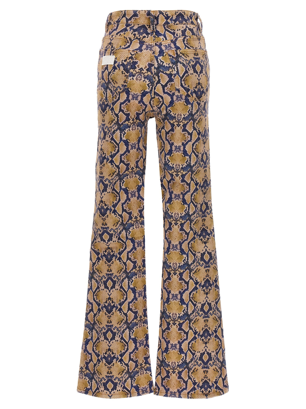 Ganni Women Python Jeans GANNI