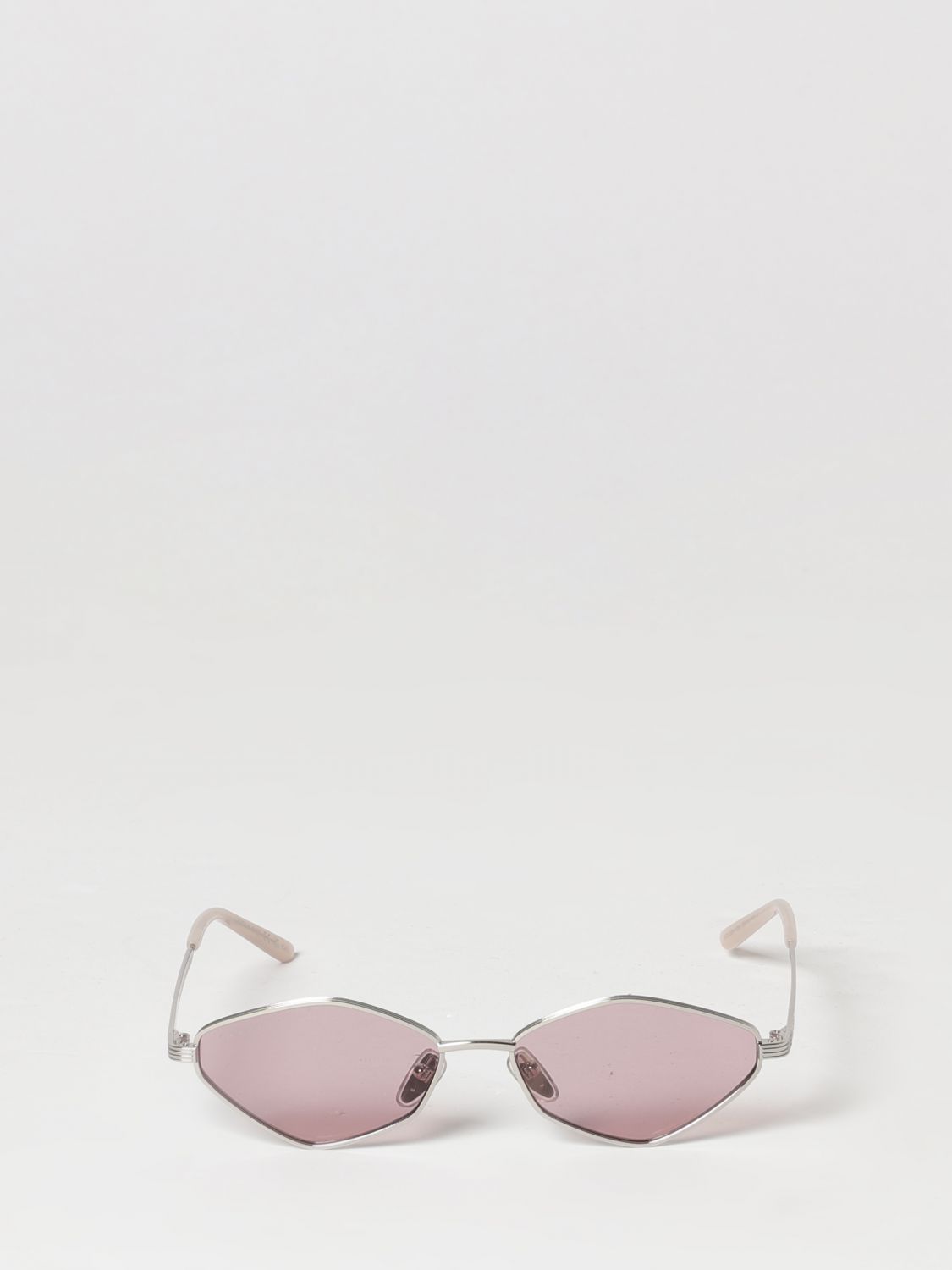 Gucci Women Gucci Cat Eye Metal Sunglasses With Diamond Shape And Engraved Logo GUCCI