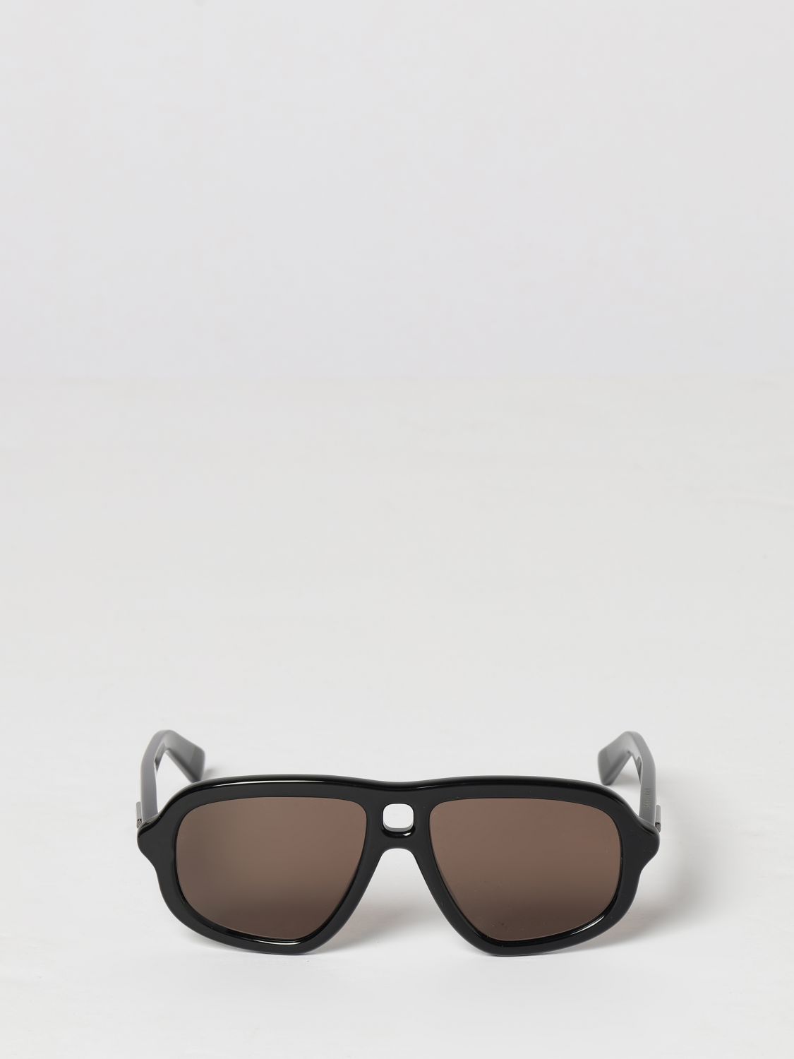 Bottega Veneta Men Double Bridge Aviator Sunglasses Bottega Veneta In Recycled Acetate BOTTEGA VENETA