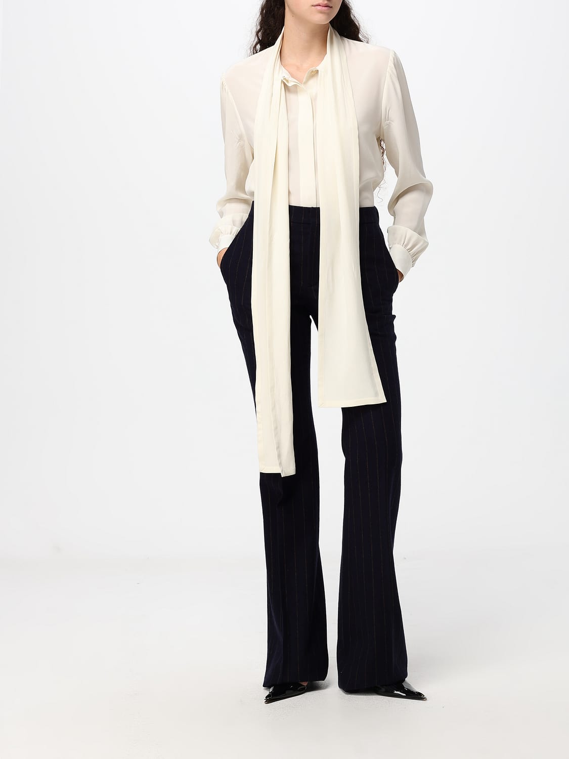Saint Laurent Women Pants Woman Saint Laurent SAINT LAURENT