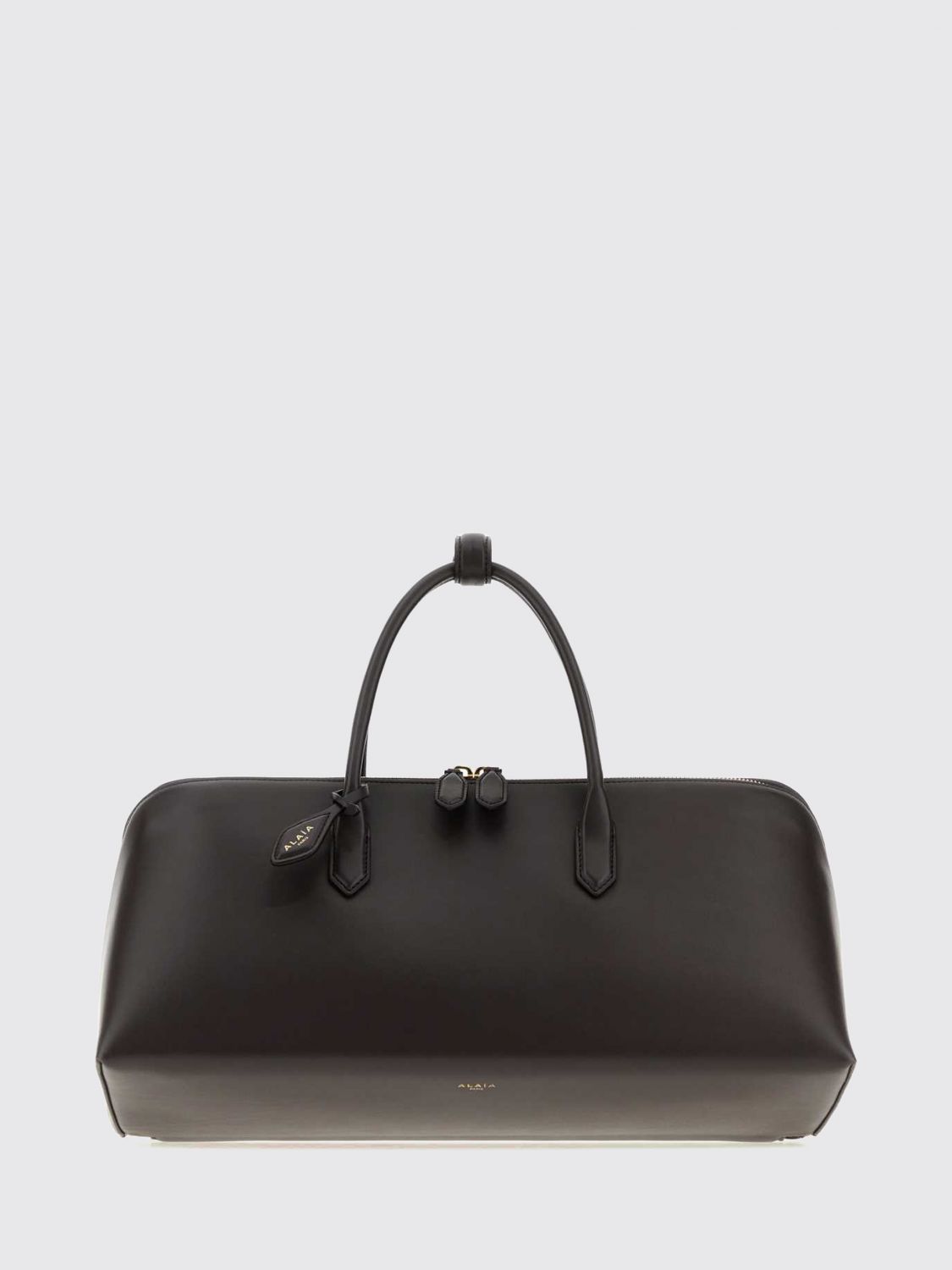 Alai�A Women Alaia Delta Smooth Calfskin Handbag With Double Handle ALAIA