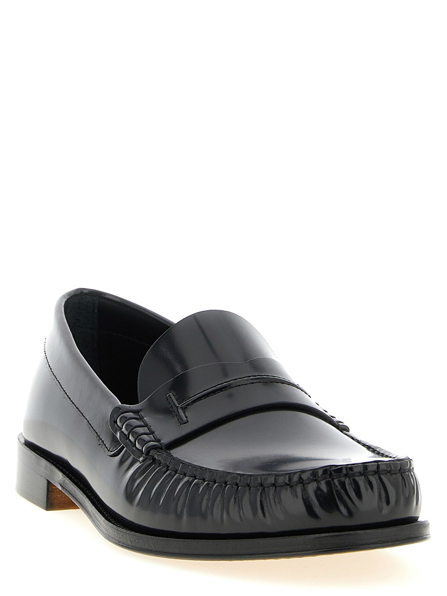 Tom Ford Men Shiny Leather Loafers TOM FORD