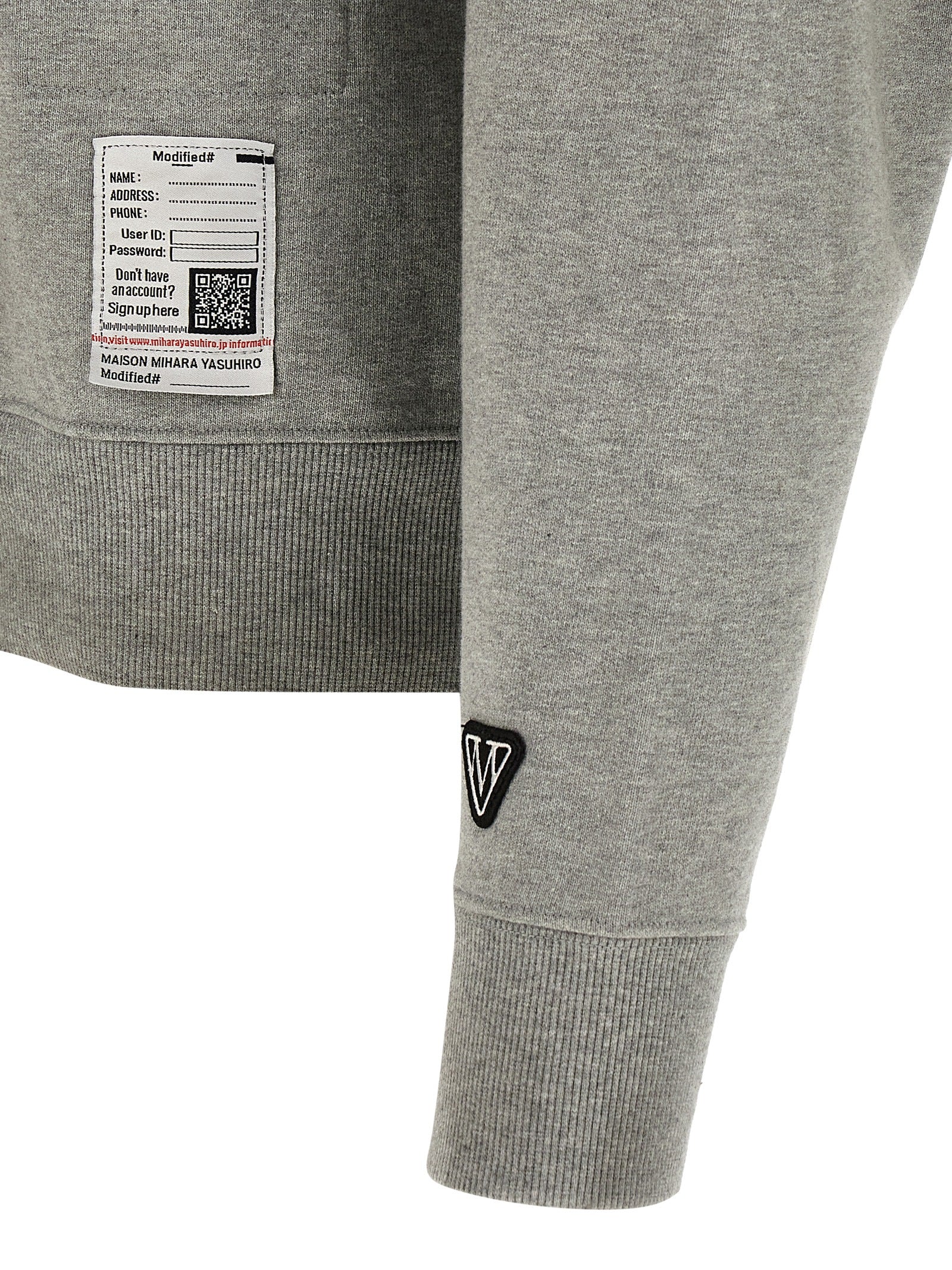 Maison Mihara Yasuhiro Men 'Don't Tag Me' Sweatshirt MAISON MIHARA YASUHIRO
