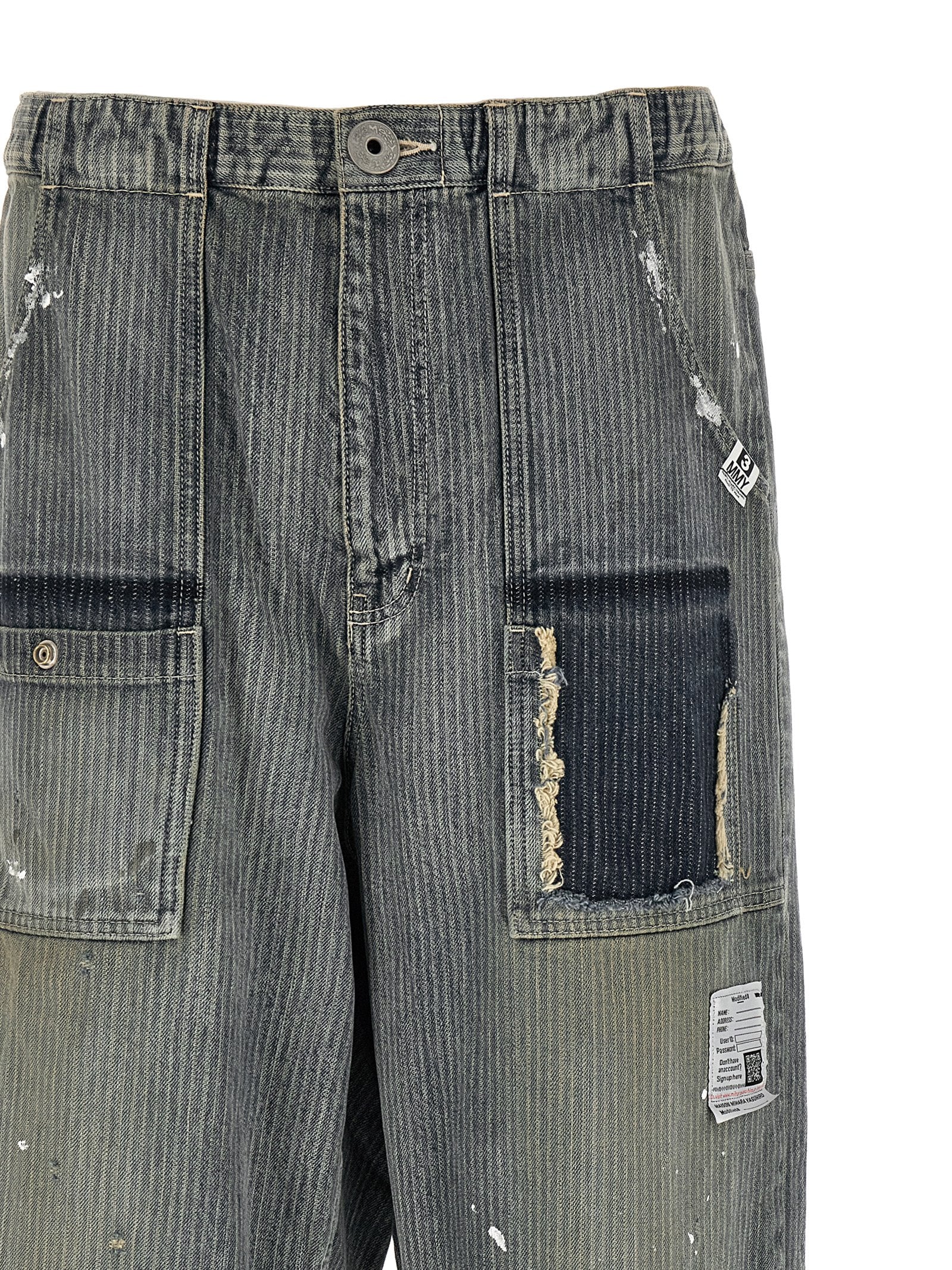 Maison Mihara Yasuhiro Men 'Bush Pants' Jeans MAISON MIHARA YASUHIRO