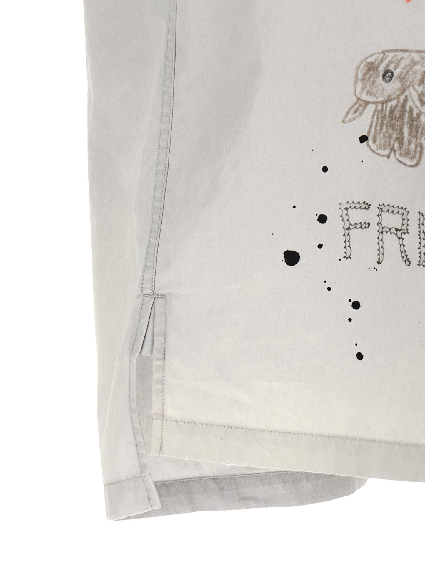 Maison Mihara Yasuhiro Men Graffiti Print Shirt MAISON MIHARA YASUHIRO