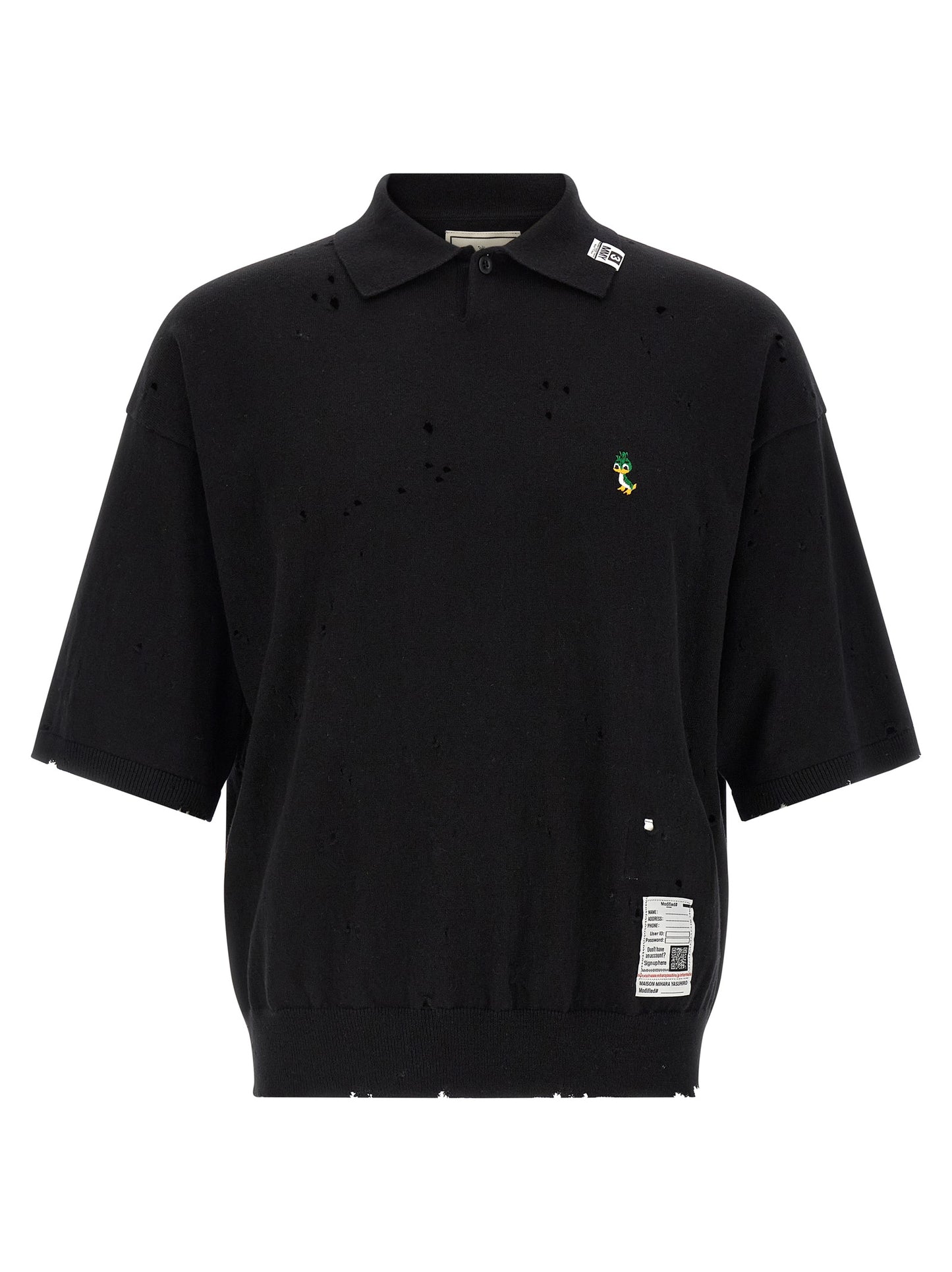Maison Mihara Yasuhiro Men Embroidery Polo Shirt MAISON MIHARA YASUHIRO