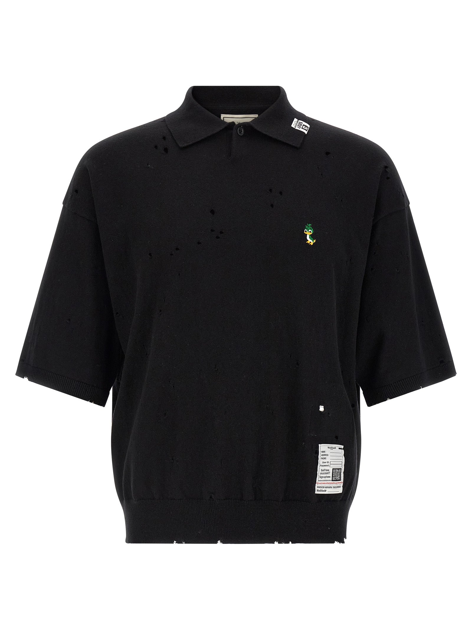 Maison Mihara Yasuhiro Men Embroidery Polo Shirt MAISON MIHARA YASUHIRO
