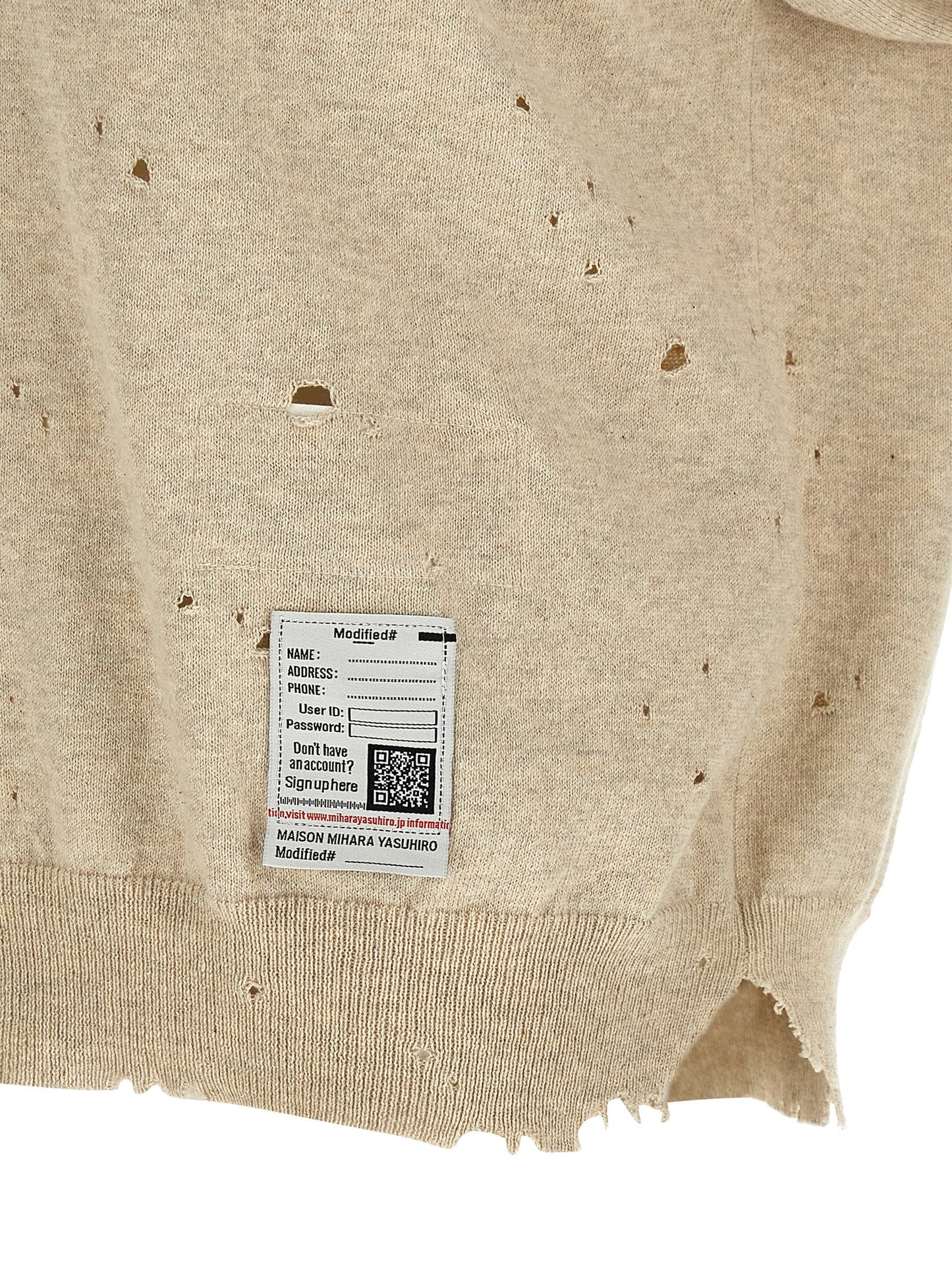 Maison Mihara Yasuhiro Men Embroidery Polo Shirt MAISON MIHARA YASUHIRO