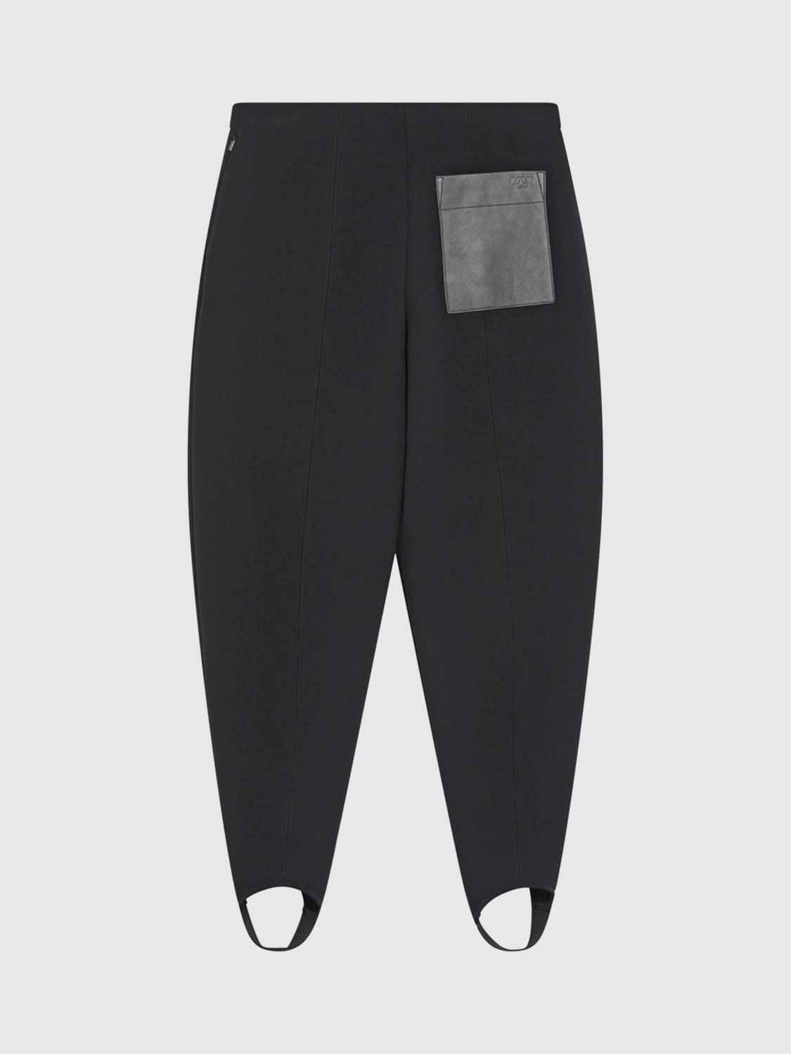 Loewe Women Loewe Slim Fit Skinny Trousers In Wool Blend With Mid-Rise Waist LOEWE