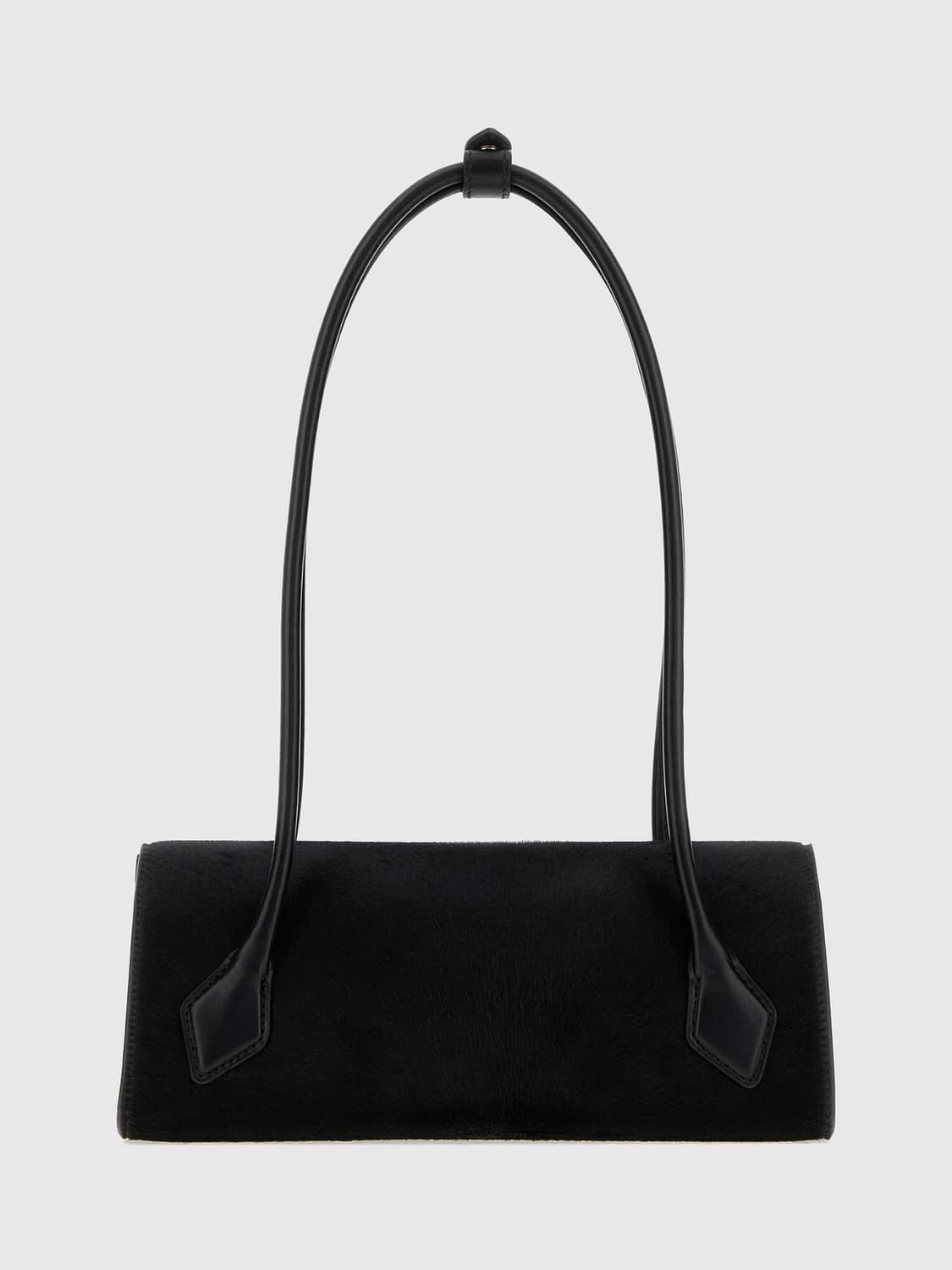 Alaia Women Le Teckel Flap Leather Shoulder Bag Alaia With Envelope Closure ALAIA